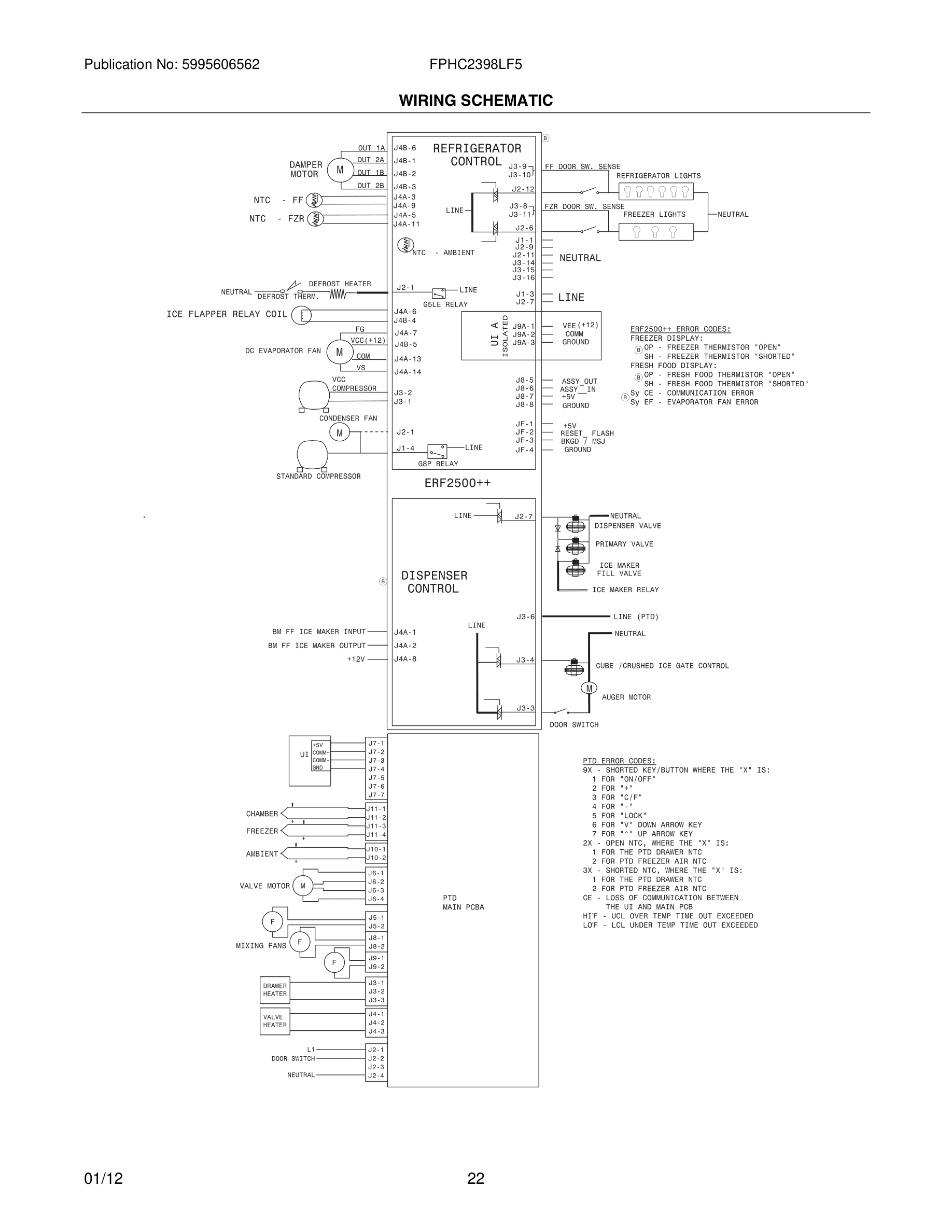 22 - WIRING SCHEMATIC