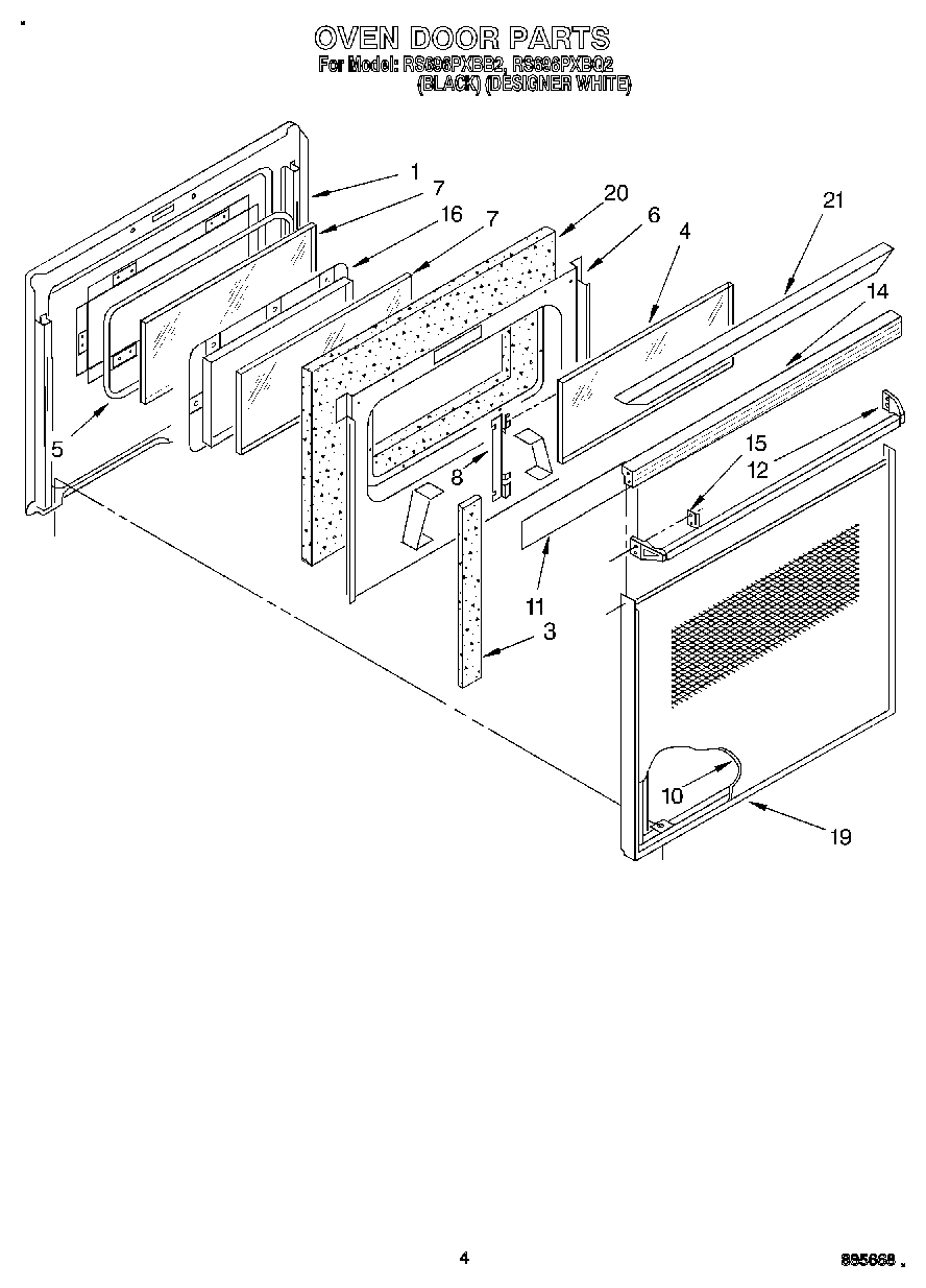 03 - OVEN DOOR