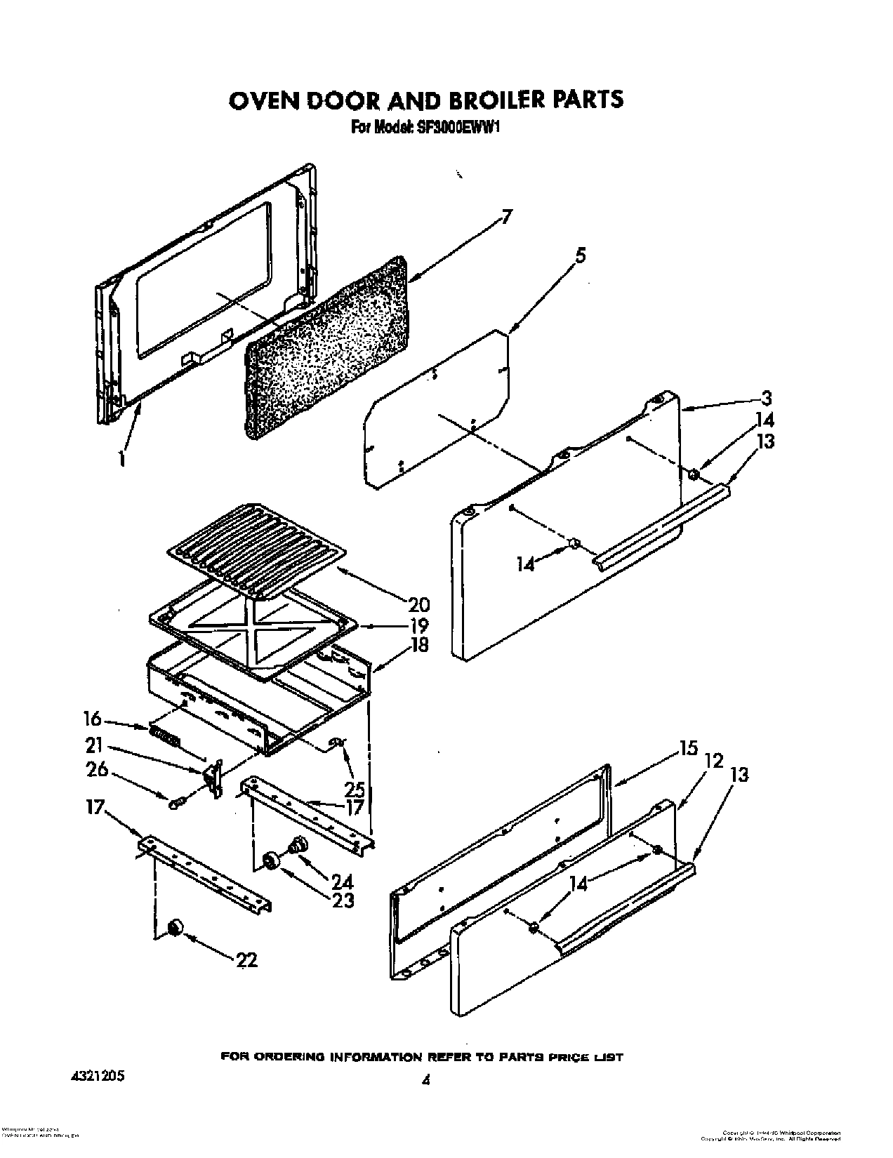 03 - OVEN DOOR AND BROILER