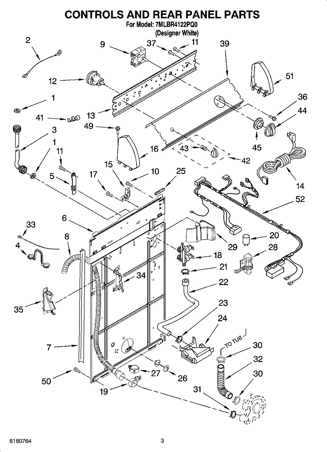 02 - CONTROLS AND REAR PANEL PARTS
