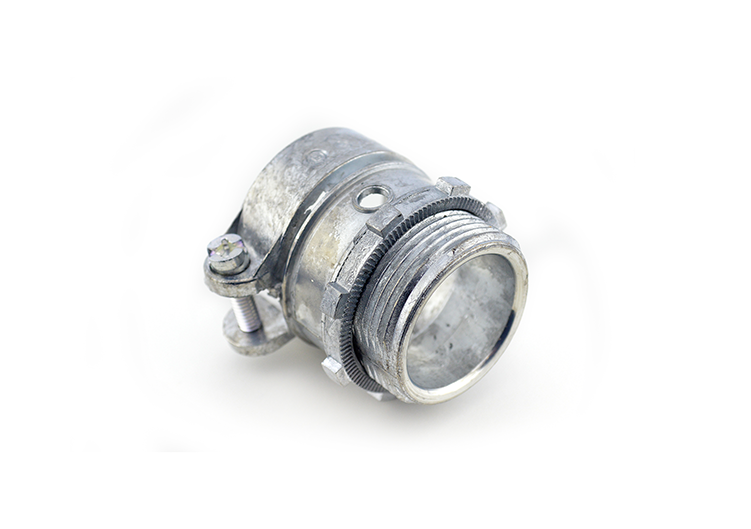 BRI 412-DC2 1-1/4" FLEX SQUEEZE CONNECTOR ZINC DIE CAST