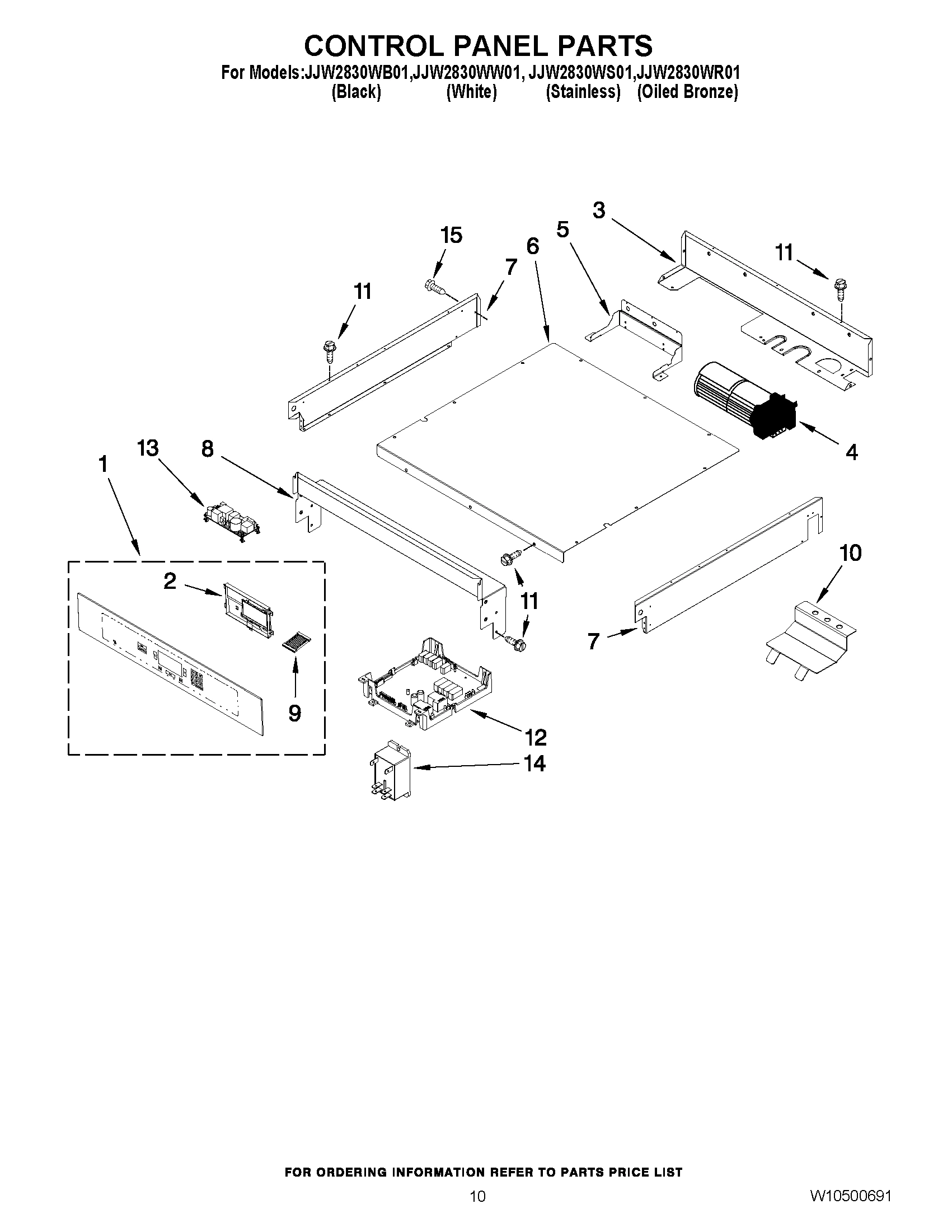 06 - CONTROL PANEL PARTS