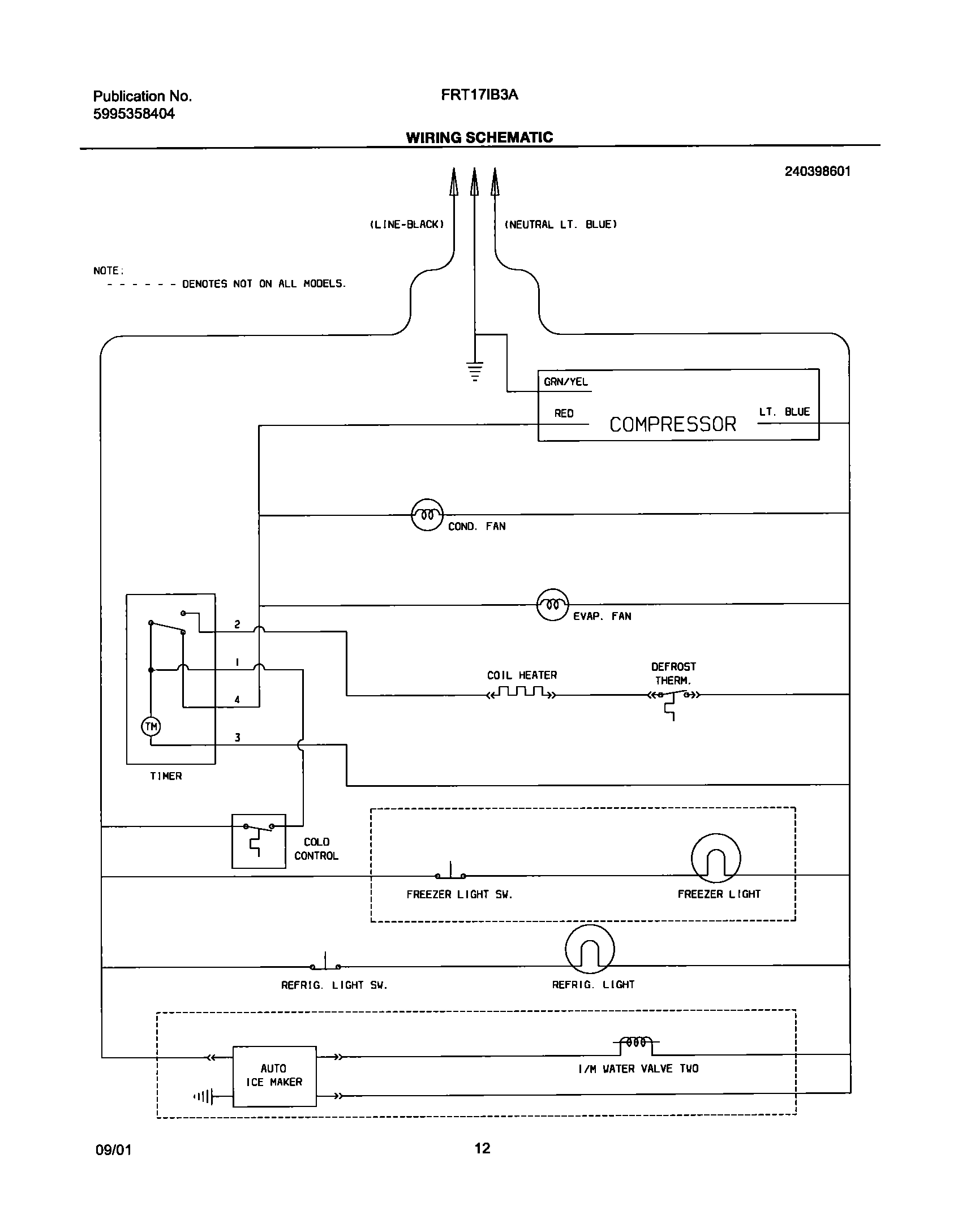 12 - WIRING SCHEMATIC
