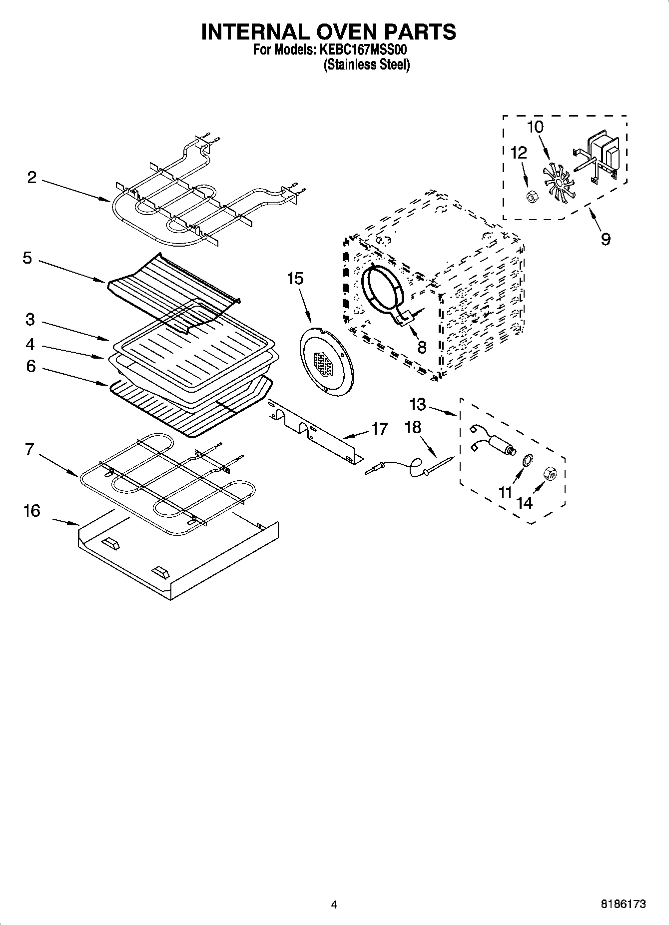 03 - INTERNAL OVEN PARTS