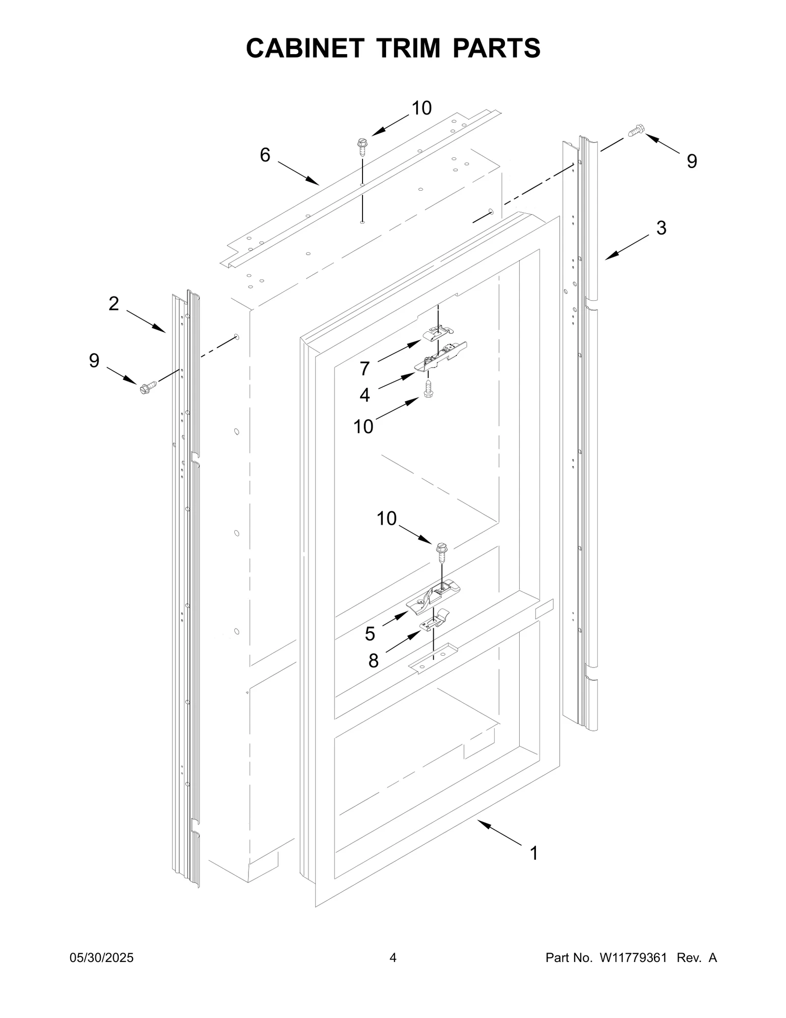 CABINET TRIM PARTS