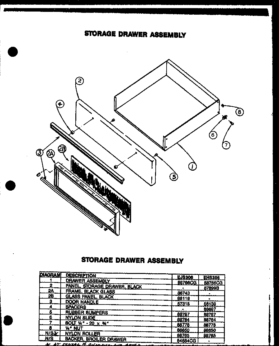 05 - STORAGE DRAWER ASSY