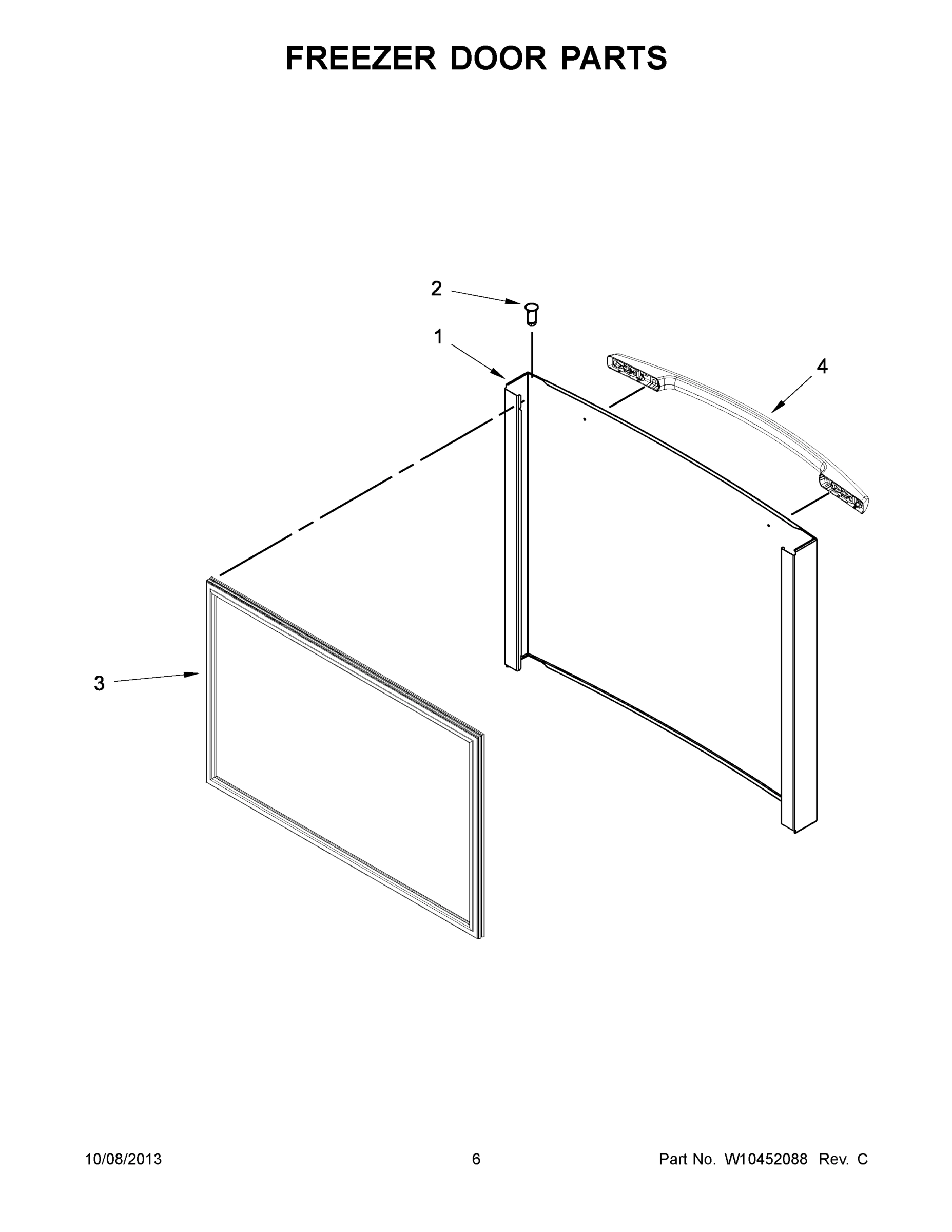 04 - FREEZER DOOR PARTS