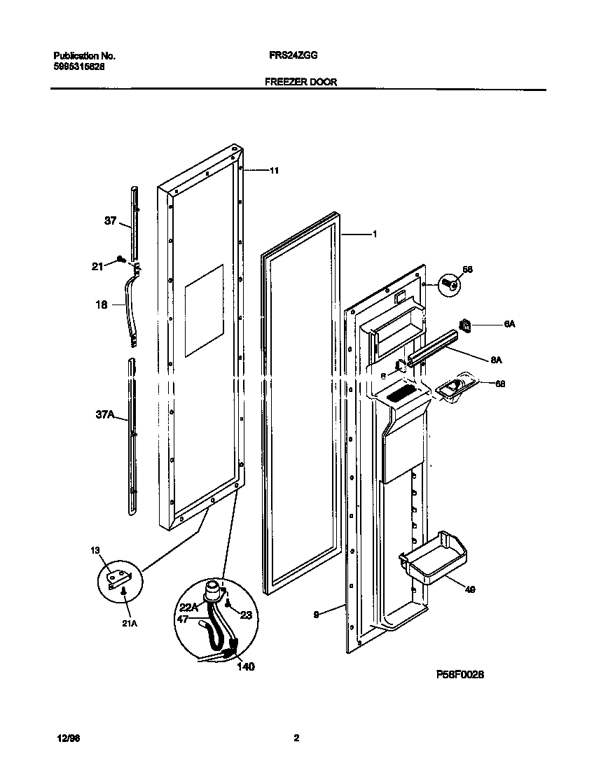 02 - FREEZER DOOR