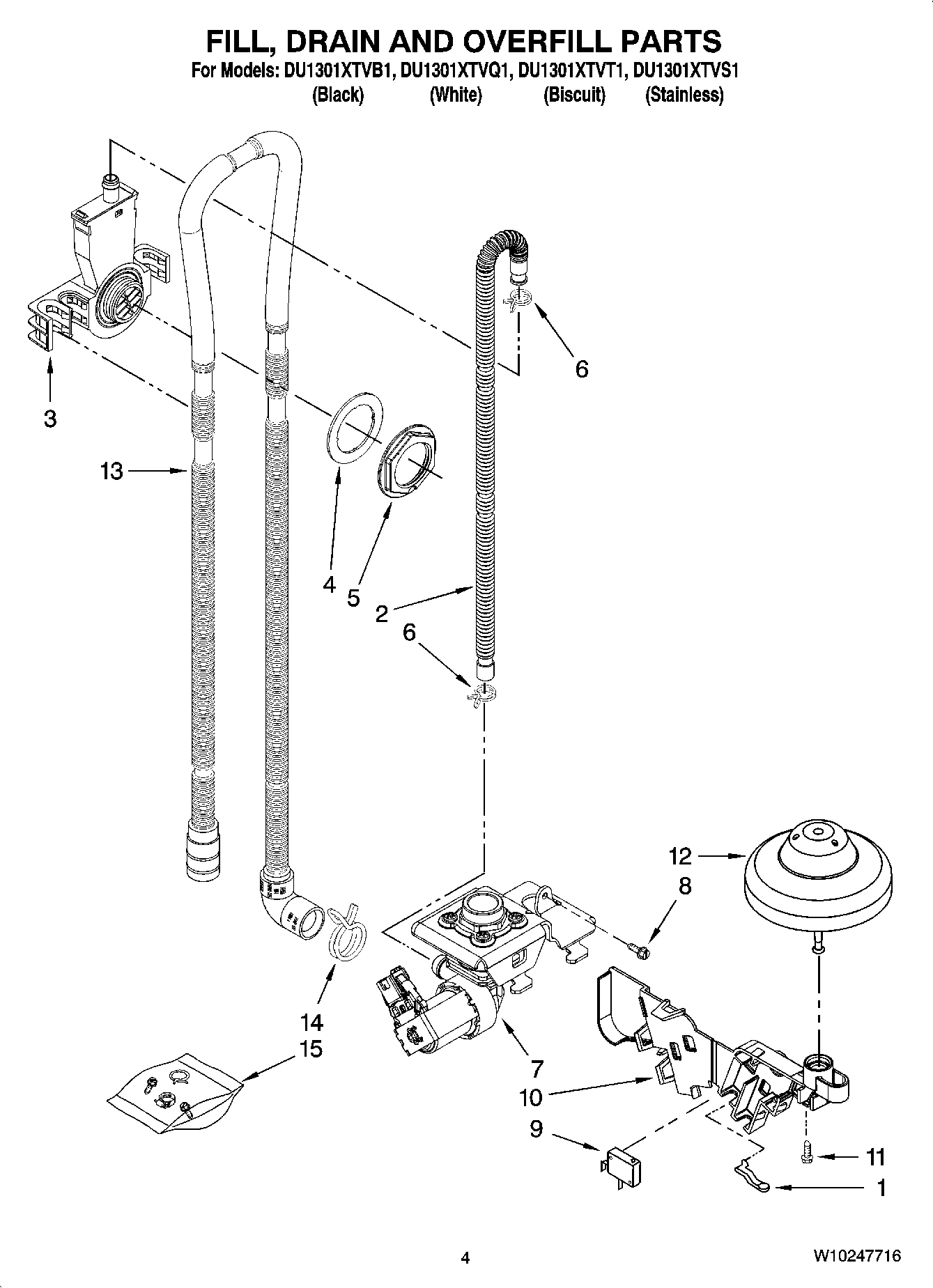 04 - FILL, DRAIN AND OVERFILL PARTS