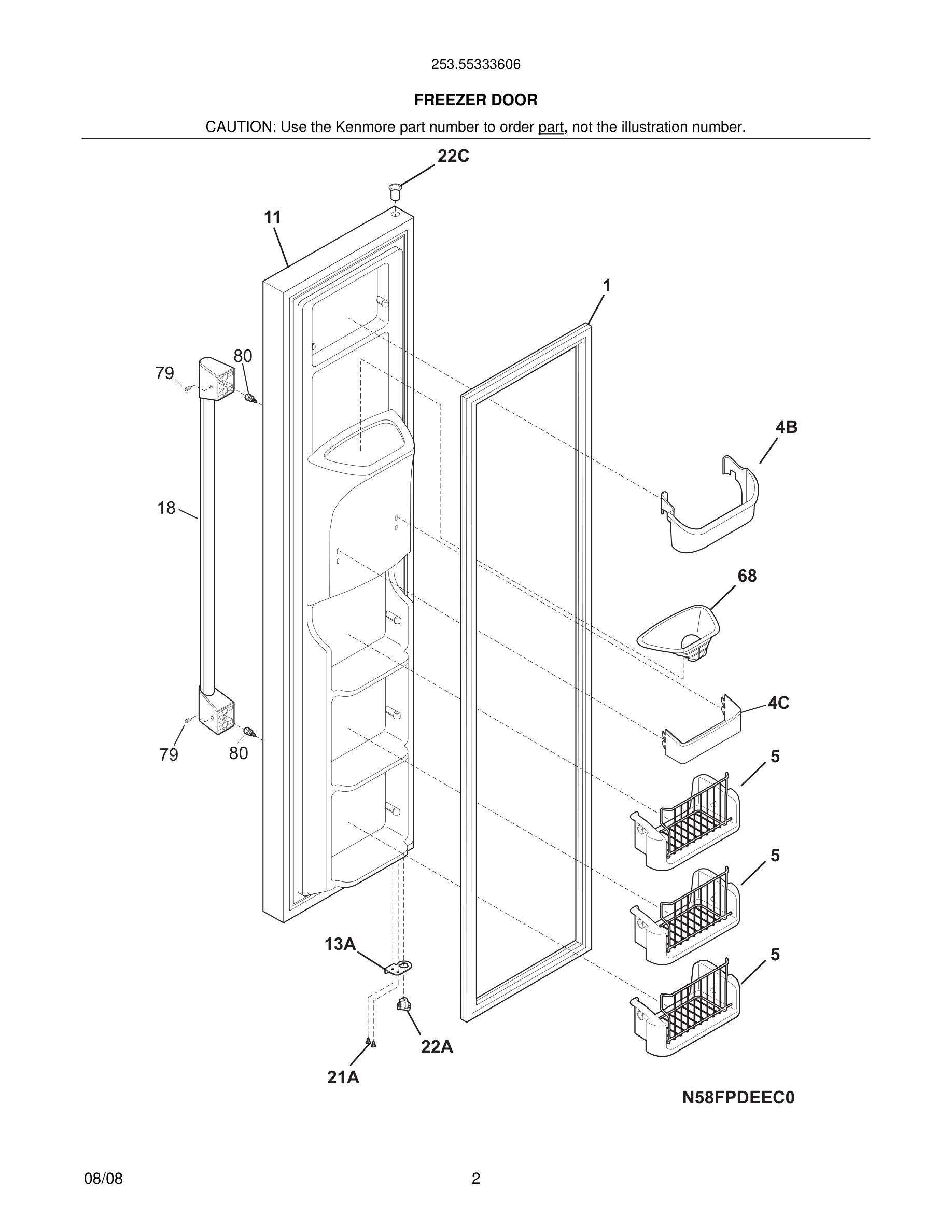 03 - FREEZER DOOR