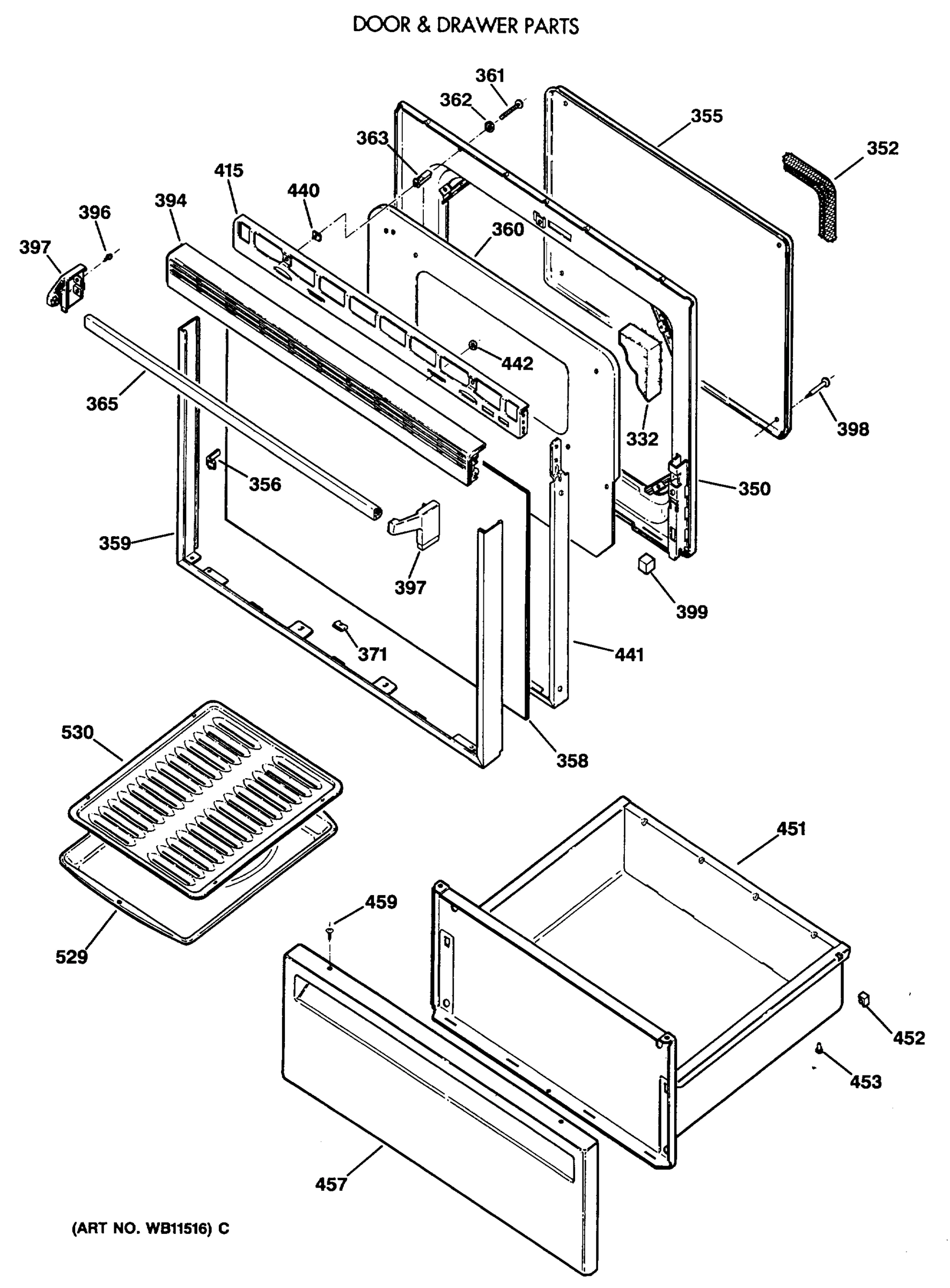 DOOR & DRAWER PARTS