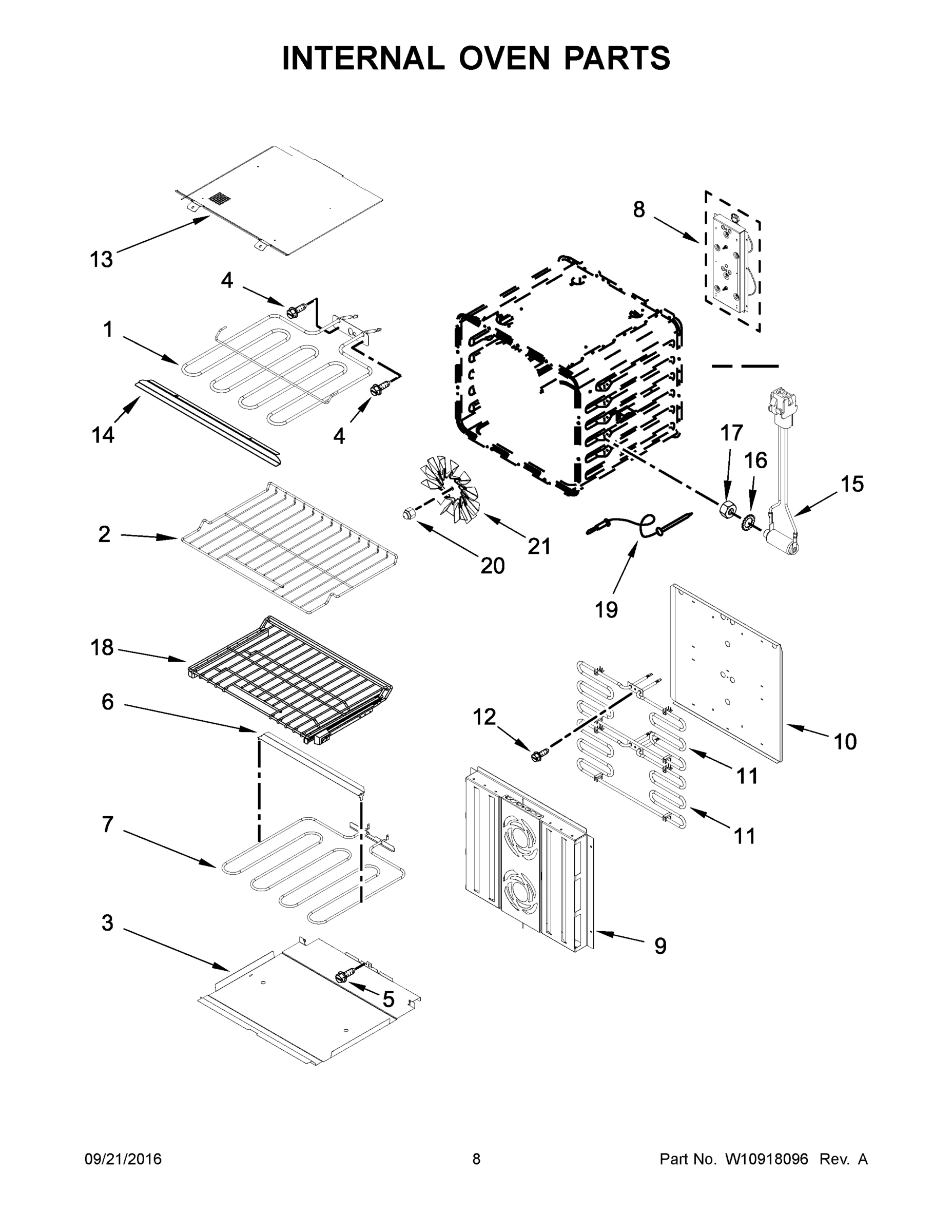 05 - INTERNAL OVEN PARTS