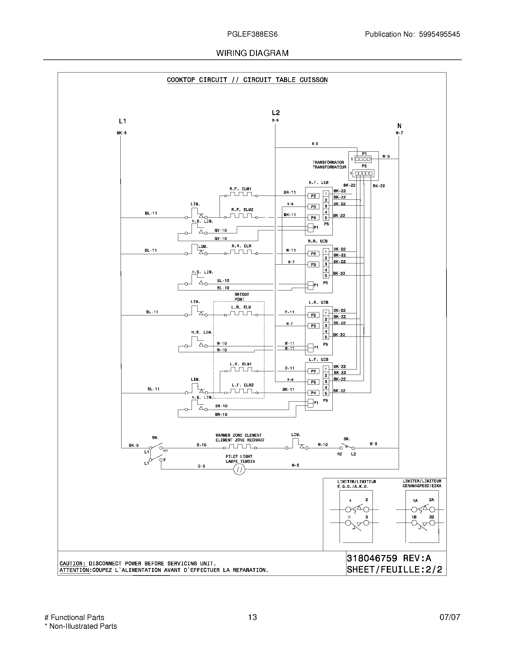 13 - WIRING DIAGRAM