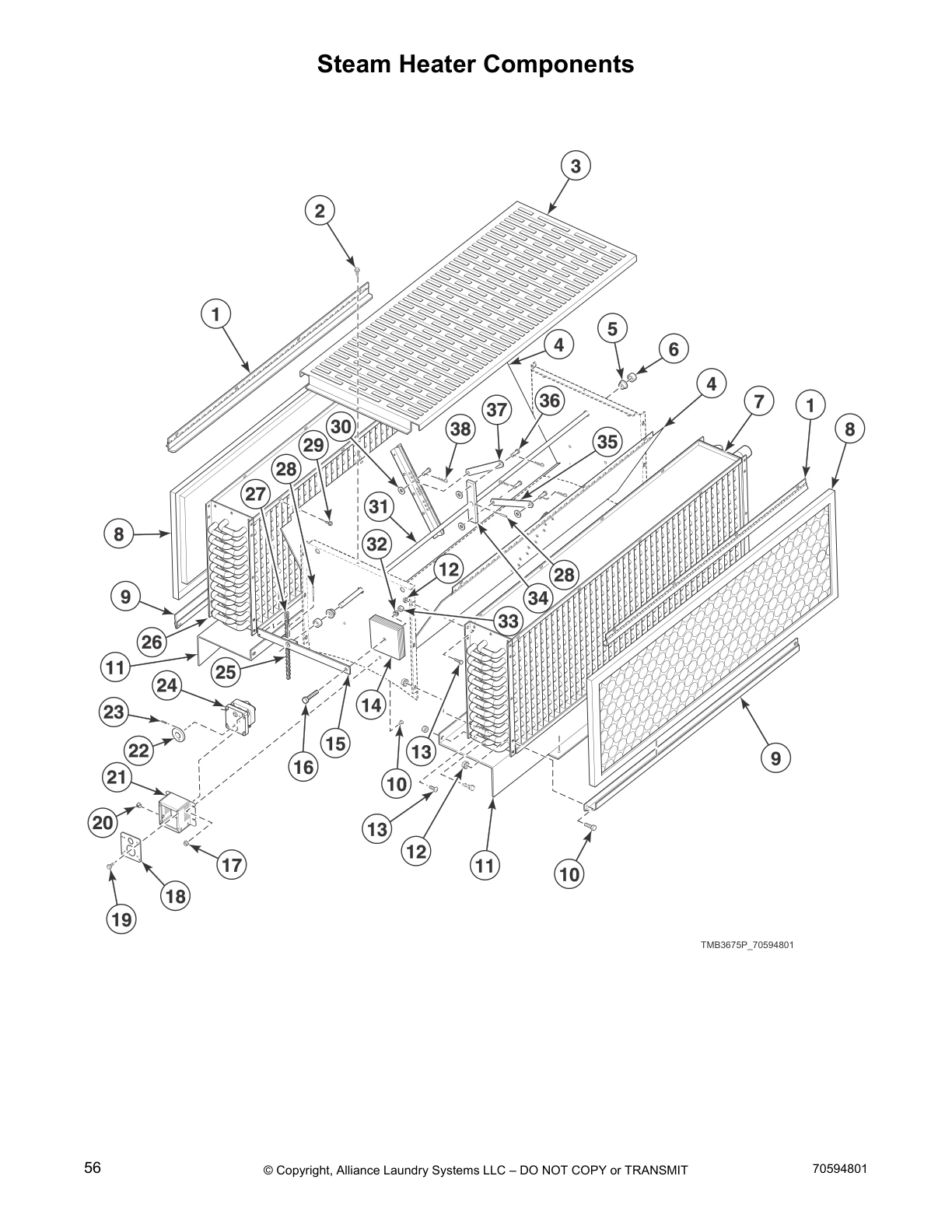 Steam Heater Components