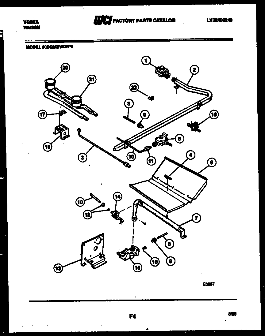 04 - BURNER, MANIFOLD AND GAS CONTROL
