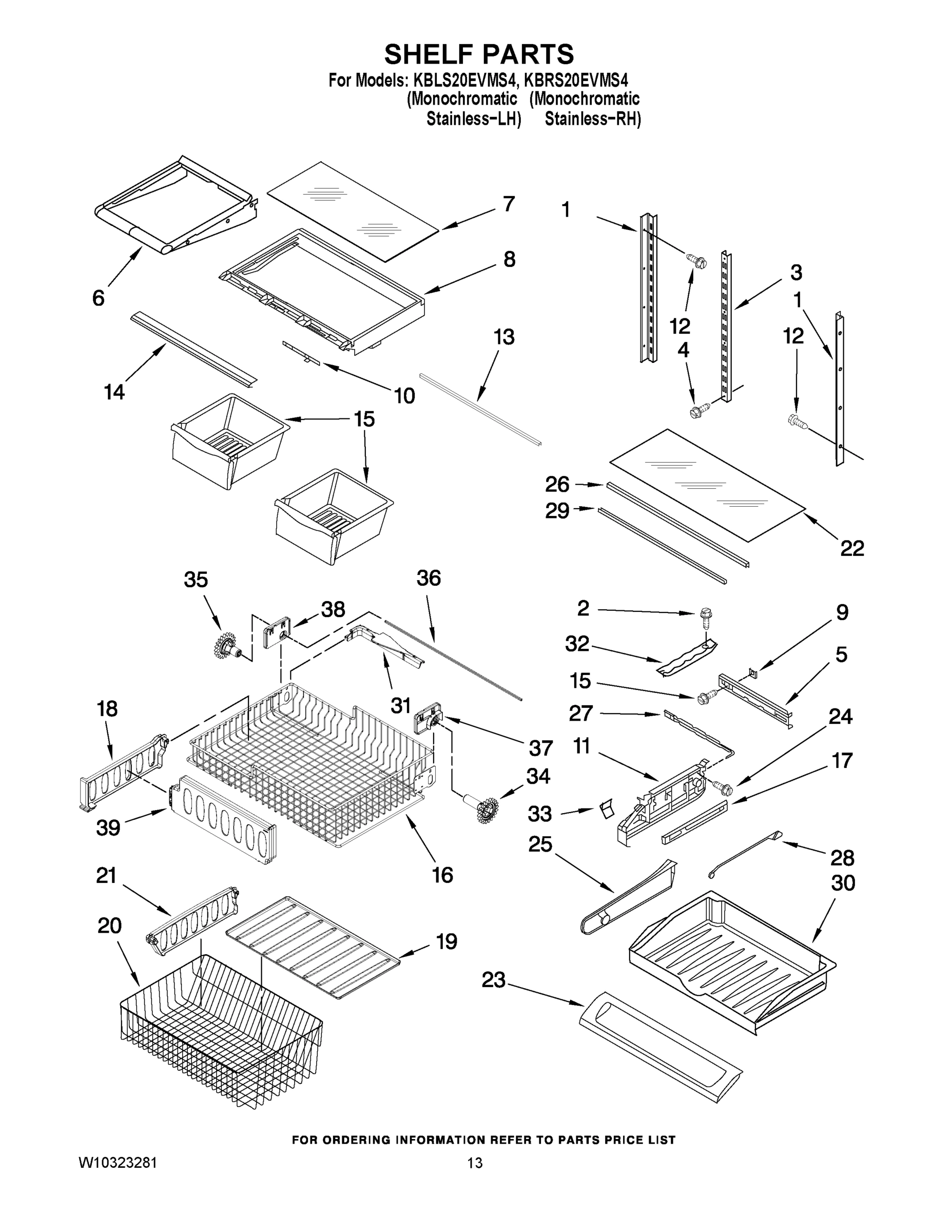 07 - SHELF PARTS