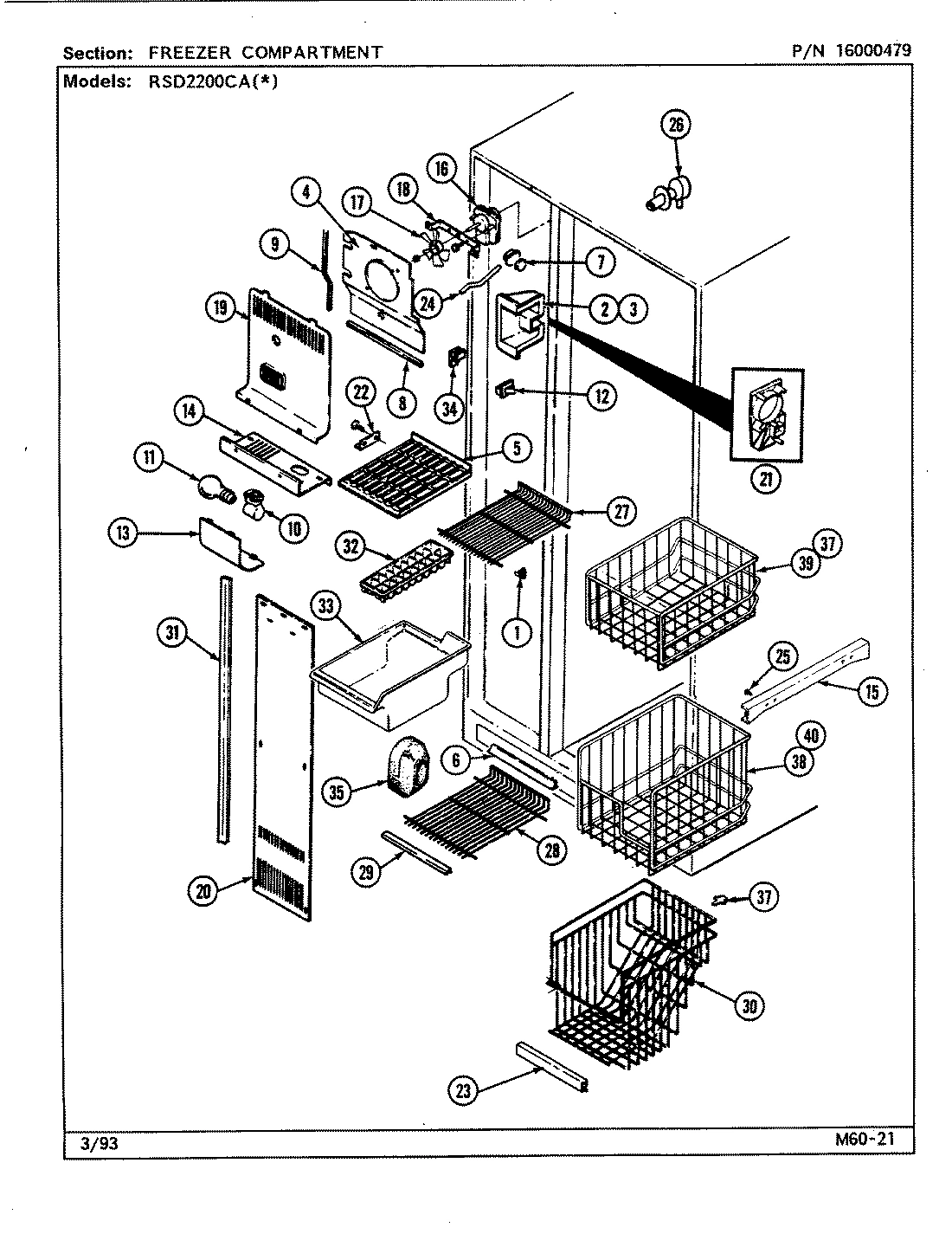 01 - FREEZER COMPARTMENT