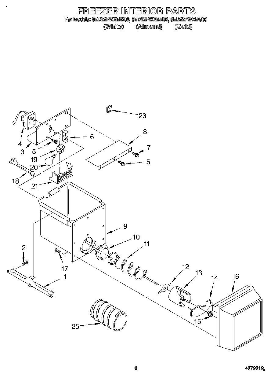 05 - FREEZER INTERIOR