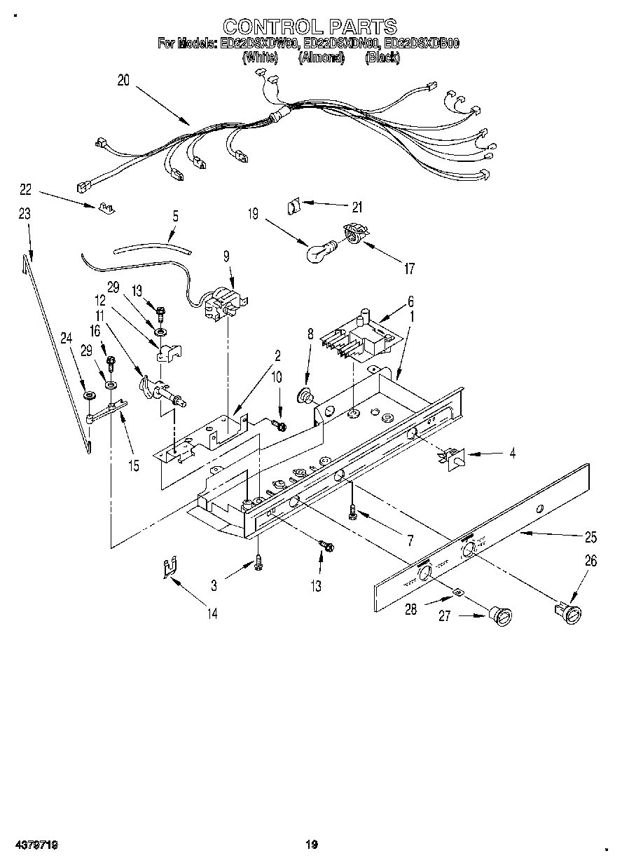 12 - CONTROL, LIT/OPTIONAL