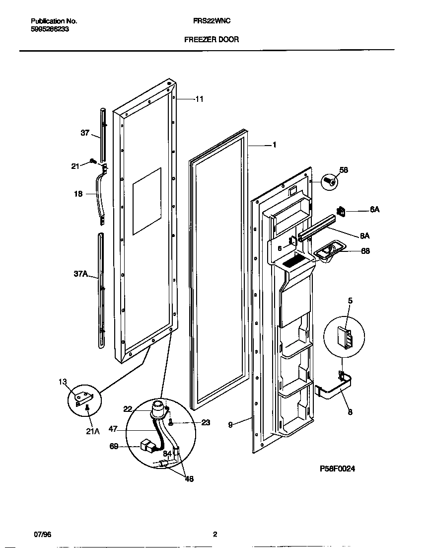 02 - FREEZER DOOR