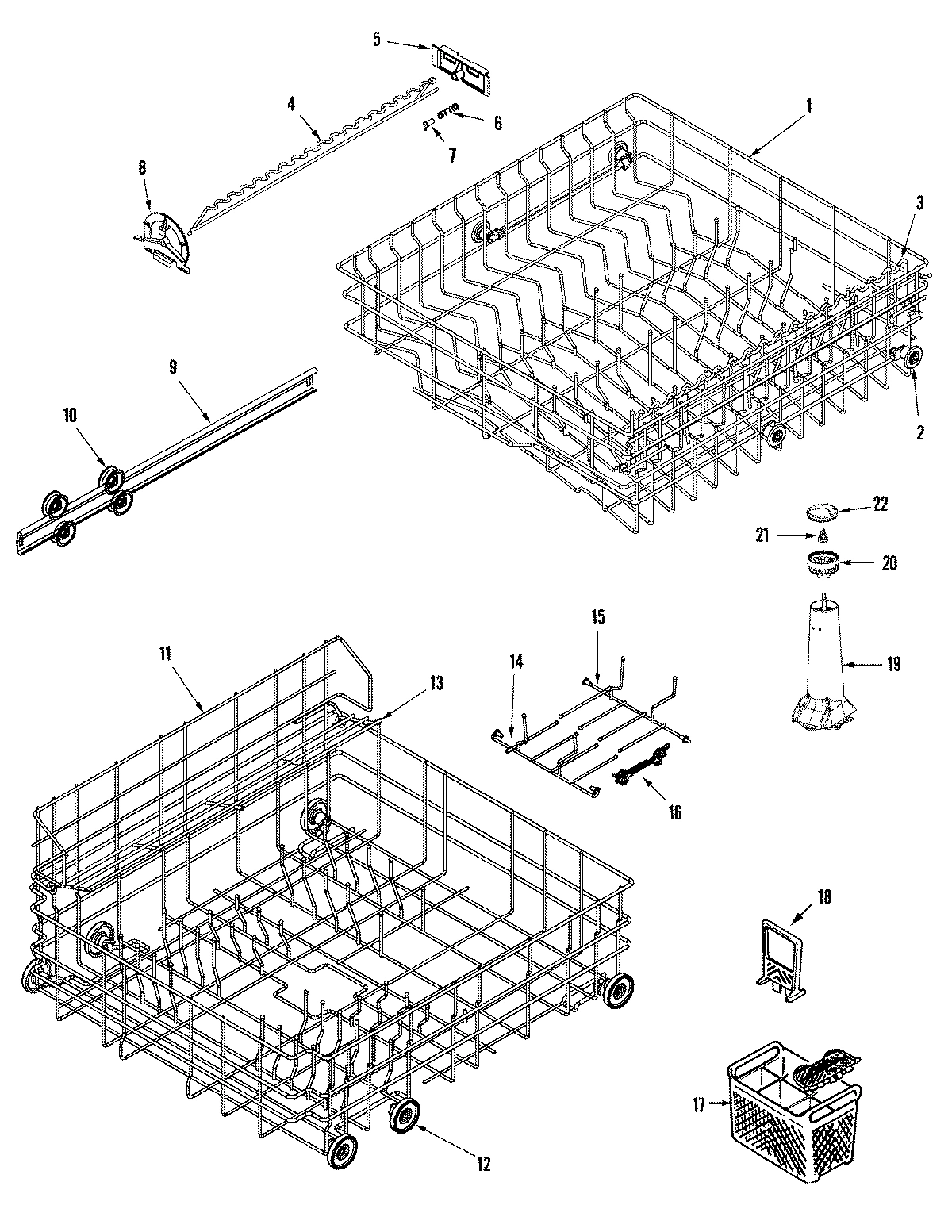 05 - TRACK & RACK ASSEMBLY