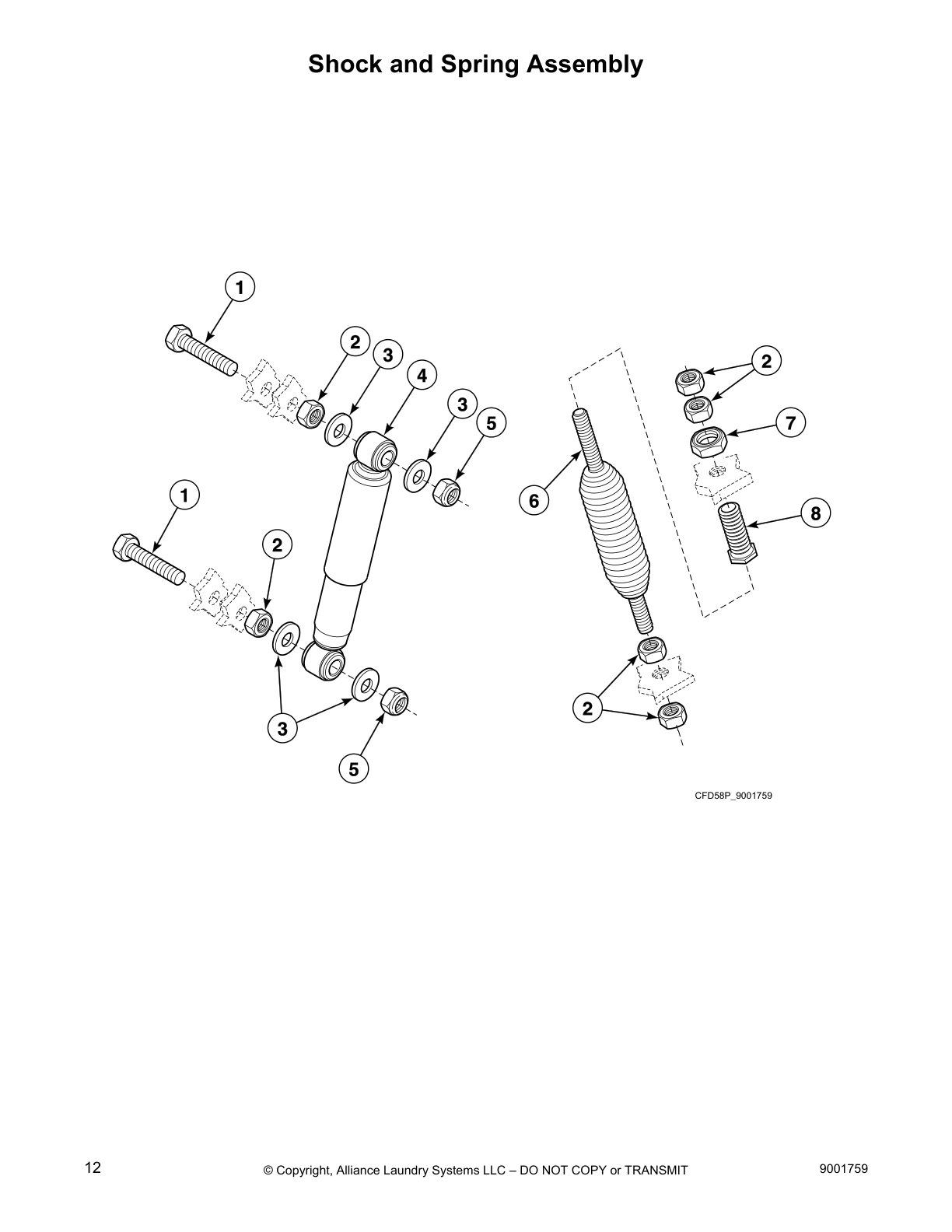 Shock and Spring Assembly