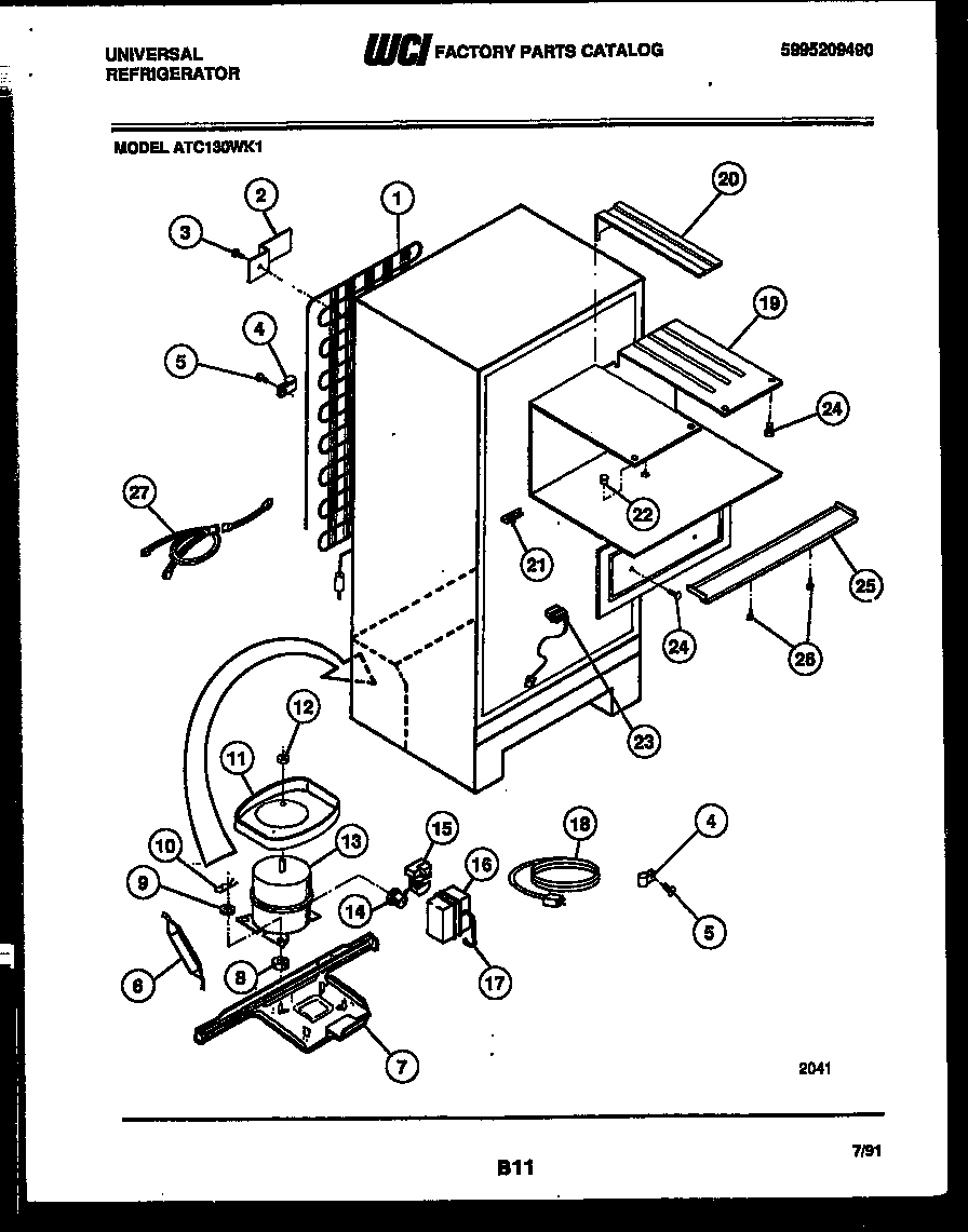 04 - SYSTEM AND AUTOMATIC DEFROST PARTS