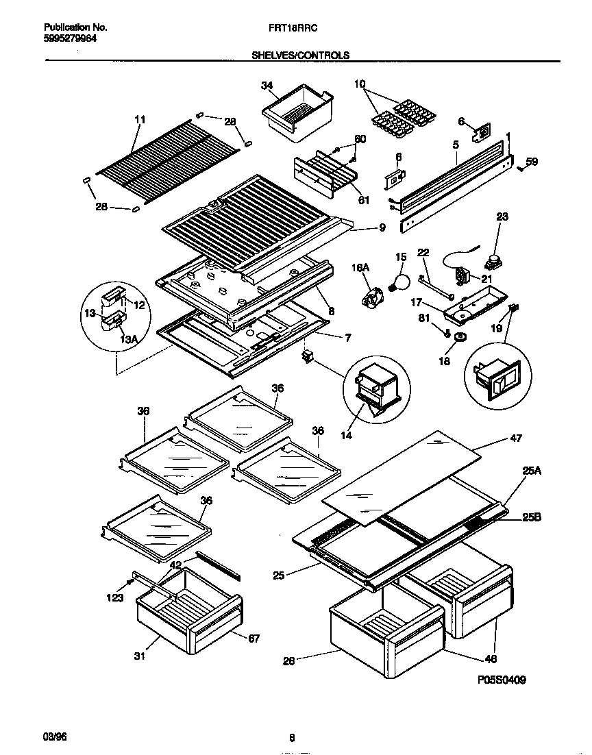 04 - SHELVES/CONTROLS