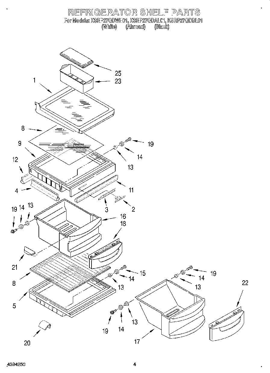 03 - REFRIGERATOR SHELF