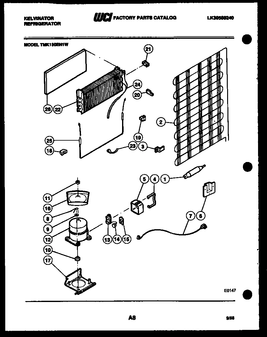 05 - SYSTEM AND AUTOMATIC DEFROST PARTS