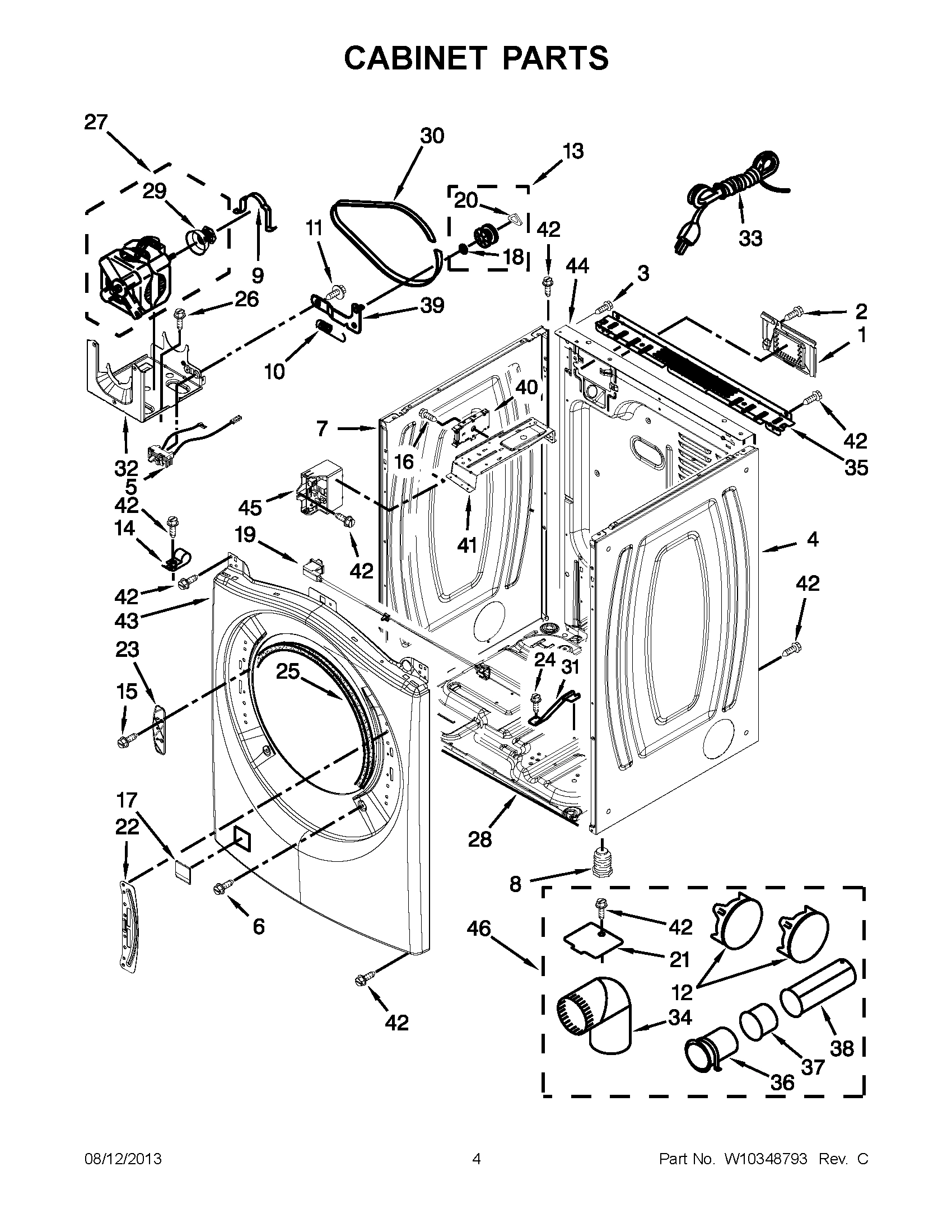 02 - CABINET PARTS
