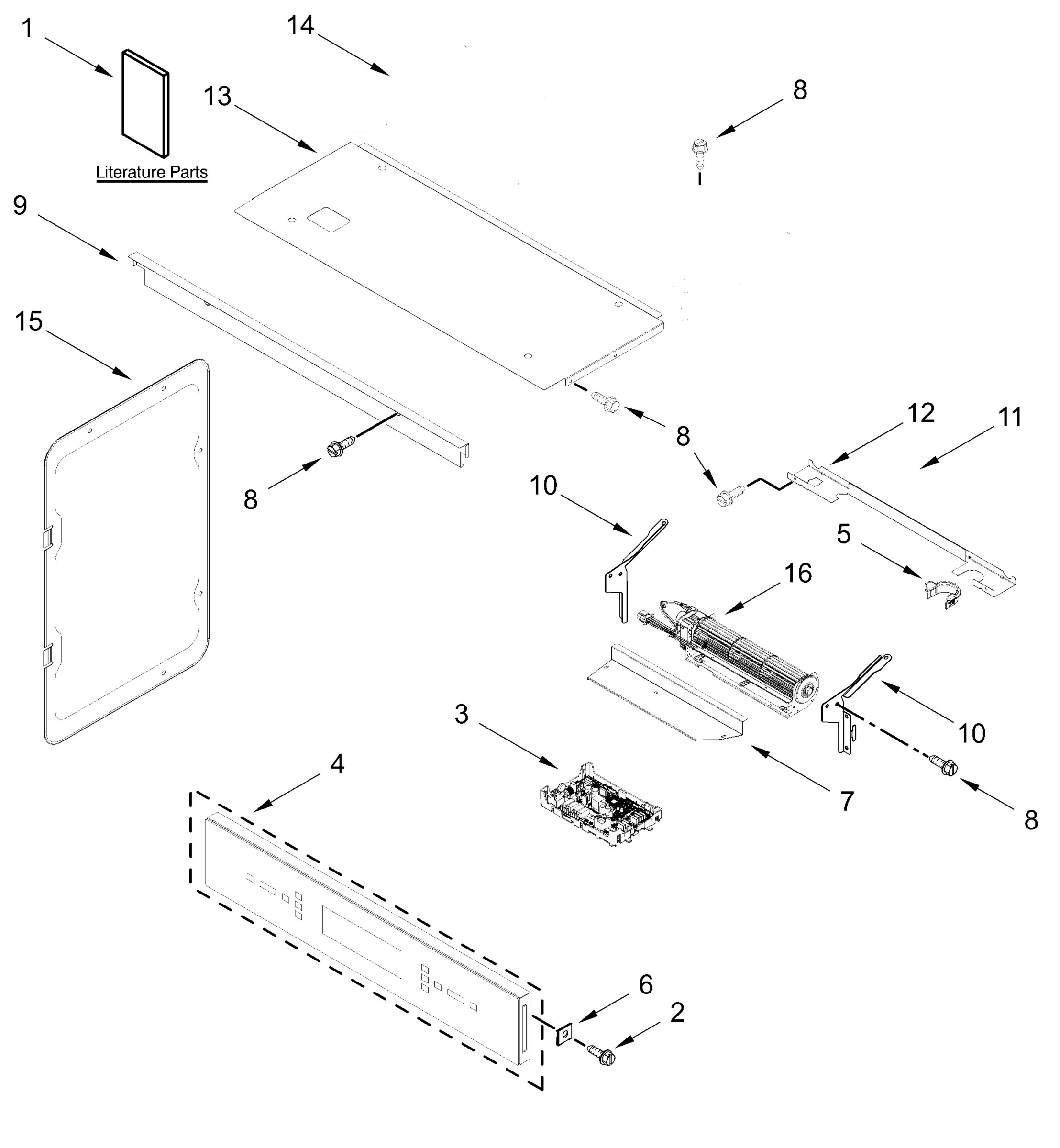 CONTROL PANEL PARTS