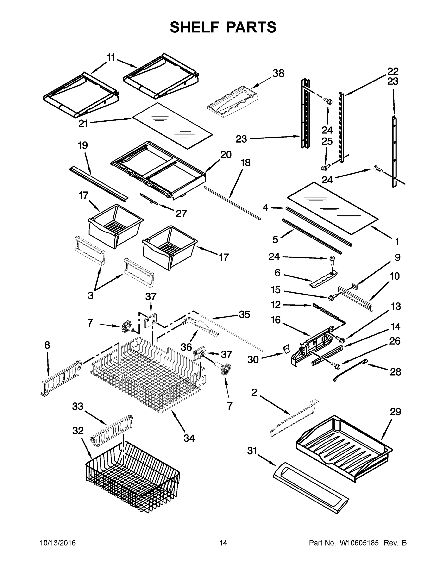 08 - SHELF PARTS