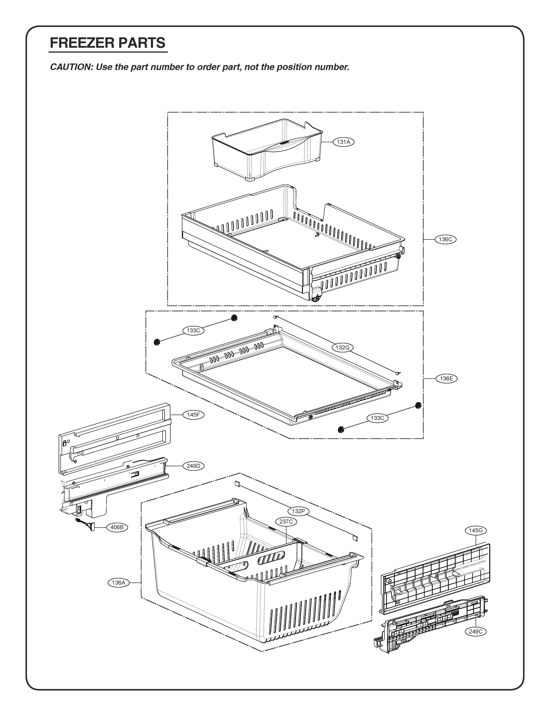 FREEZER PARTS