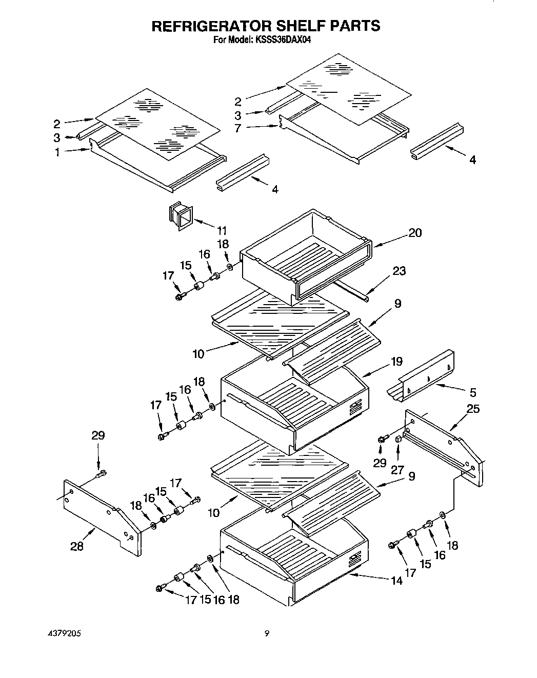 07 - REFRIGERATOR SHELF