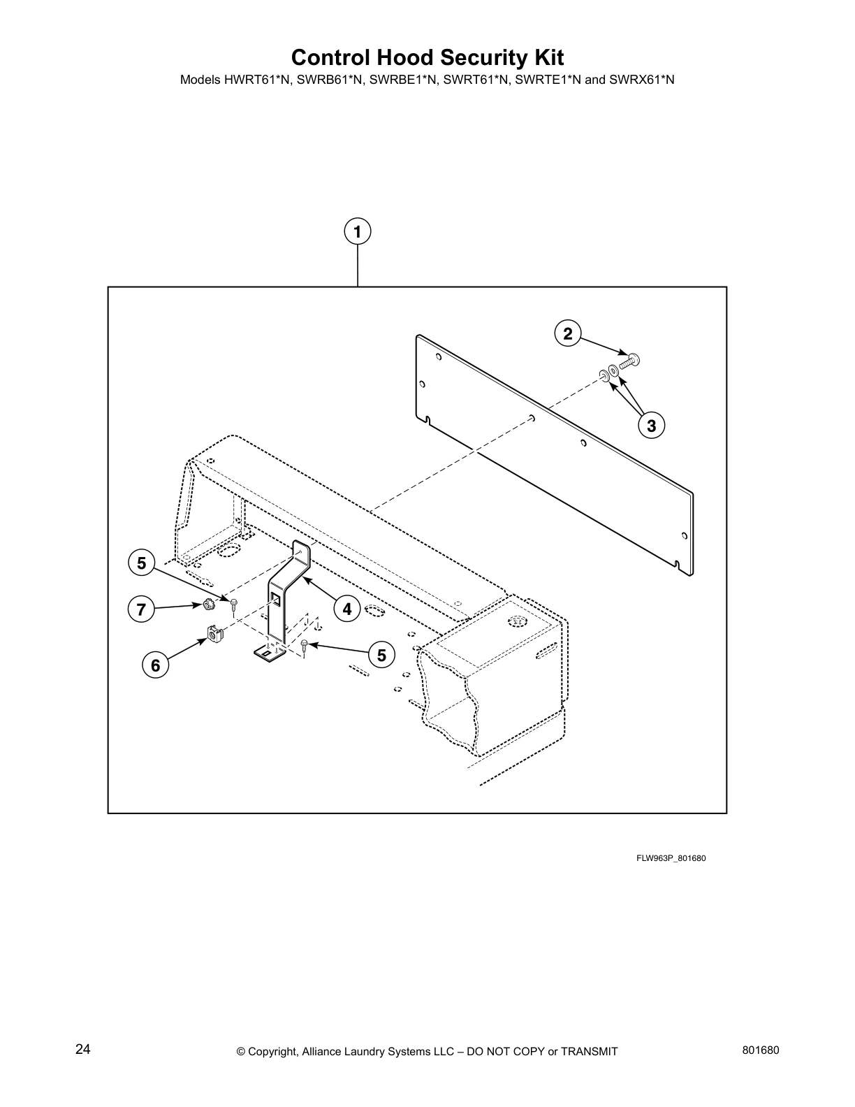 Control Hood Security Kit