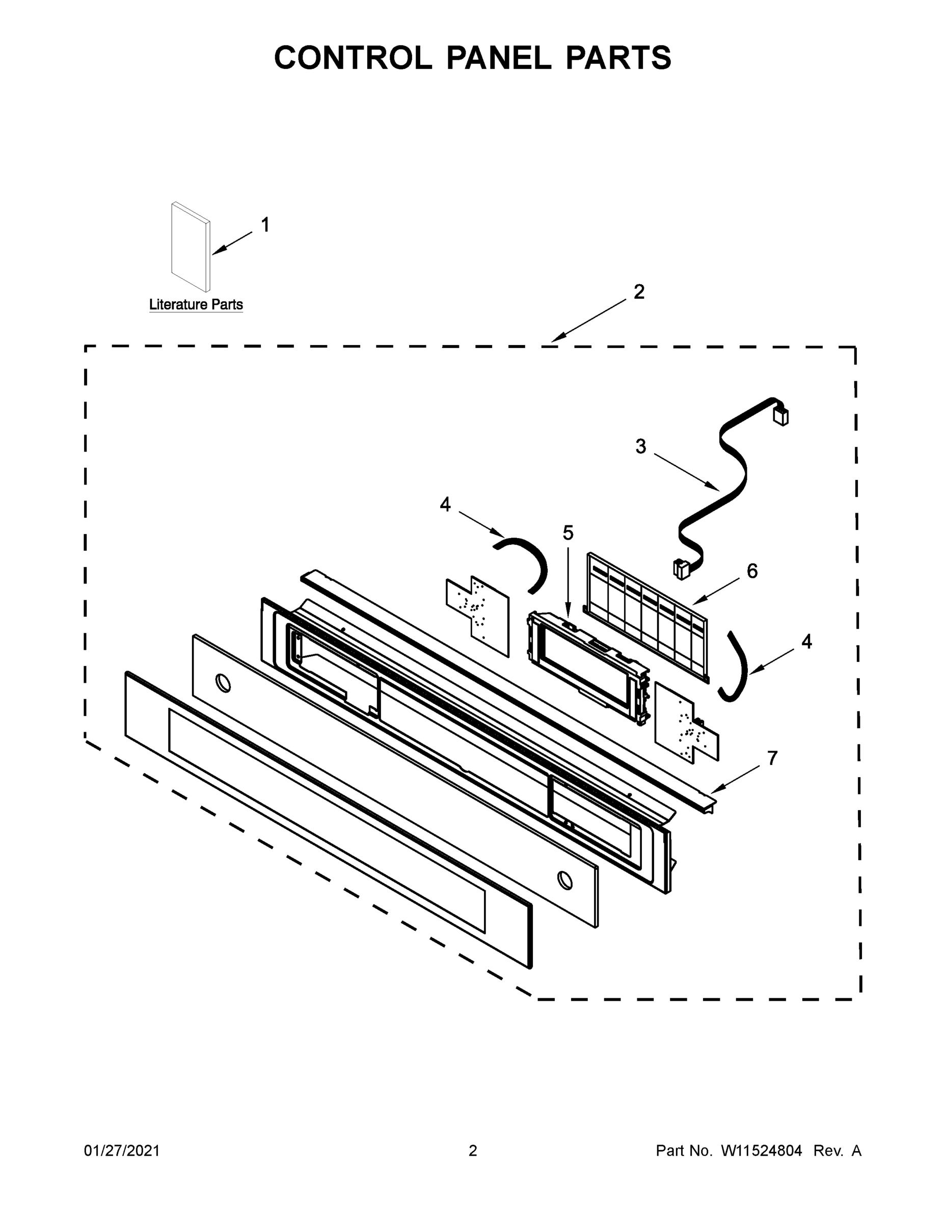 02 - CONTROL PANEL PARTS