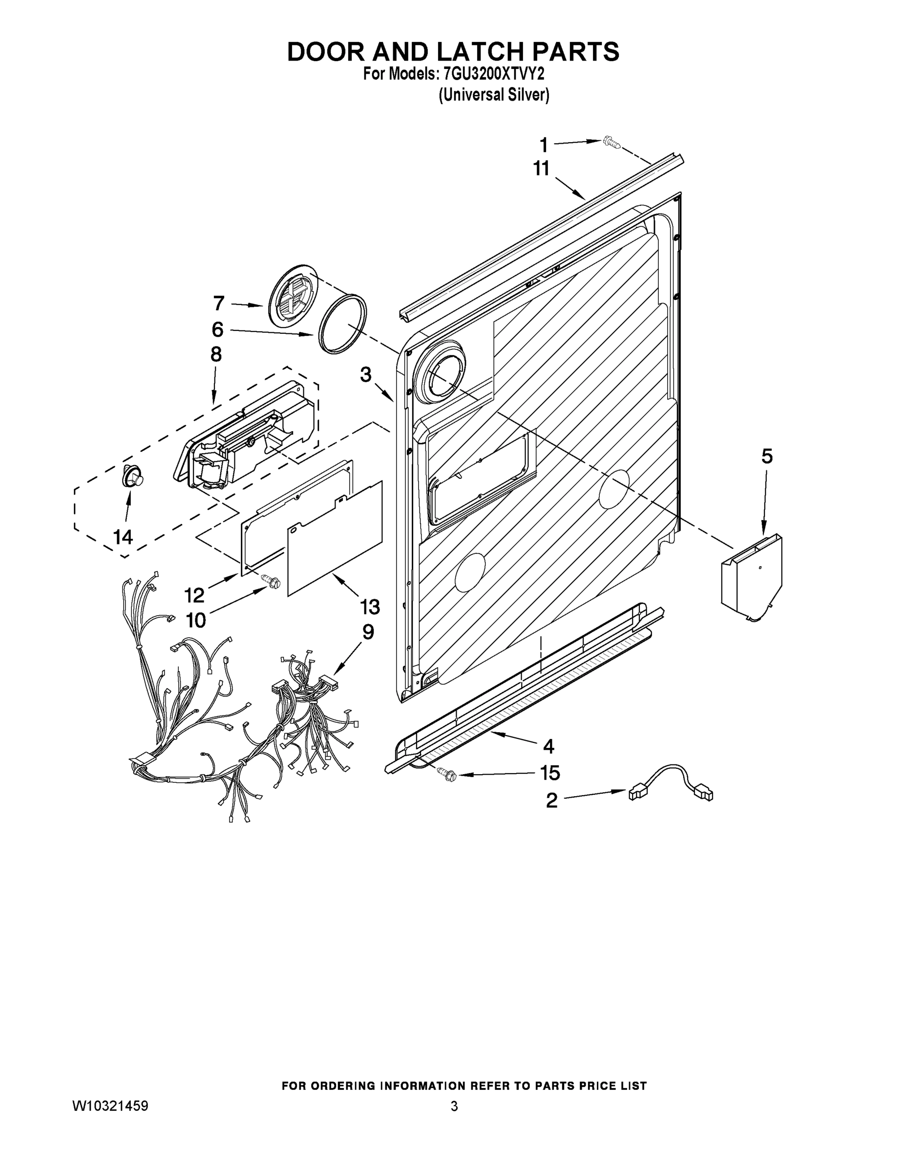 03 - DOOR AND LATCH PARTS