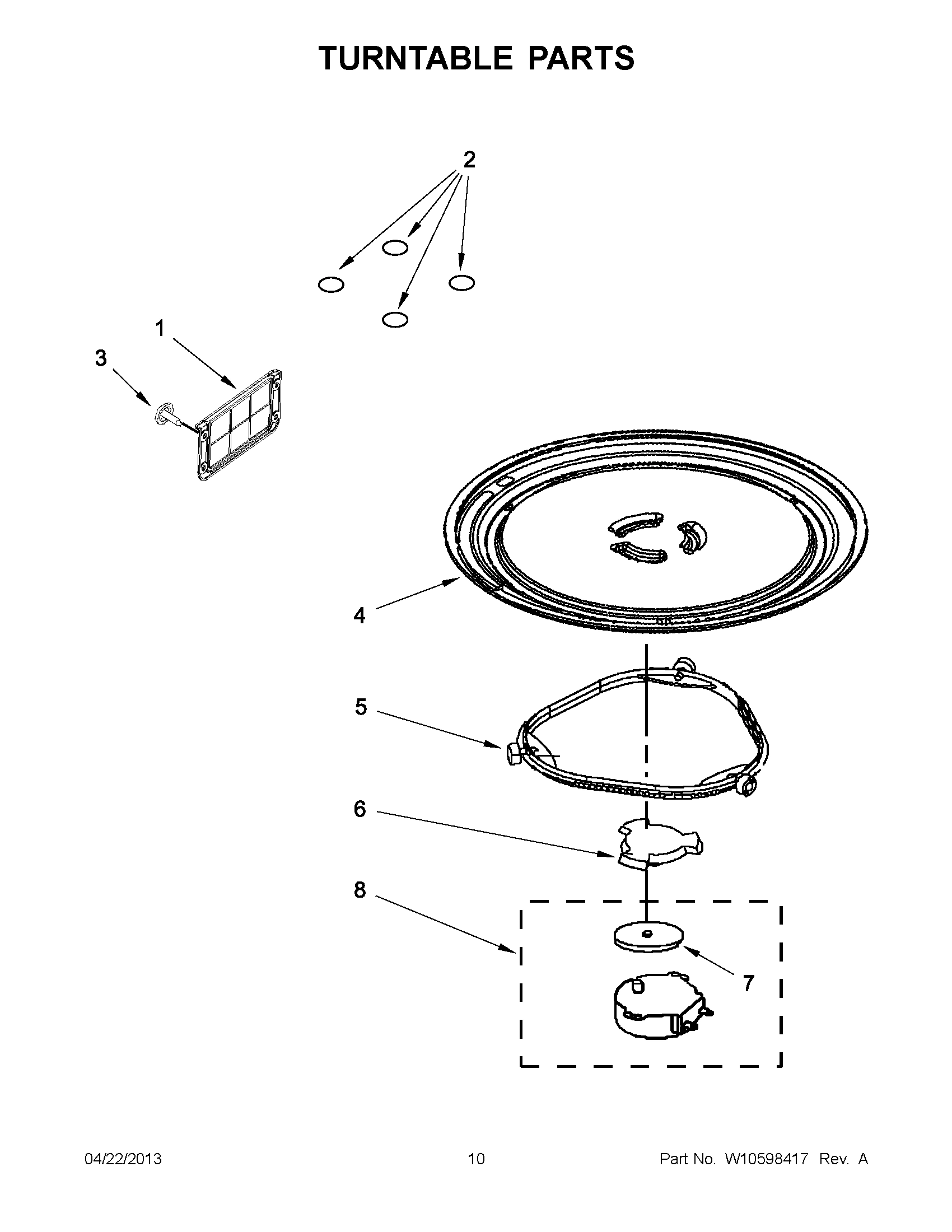 05 - TURNTABLE PARTS