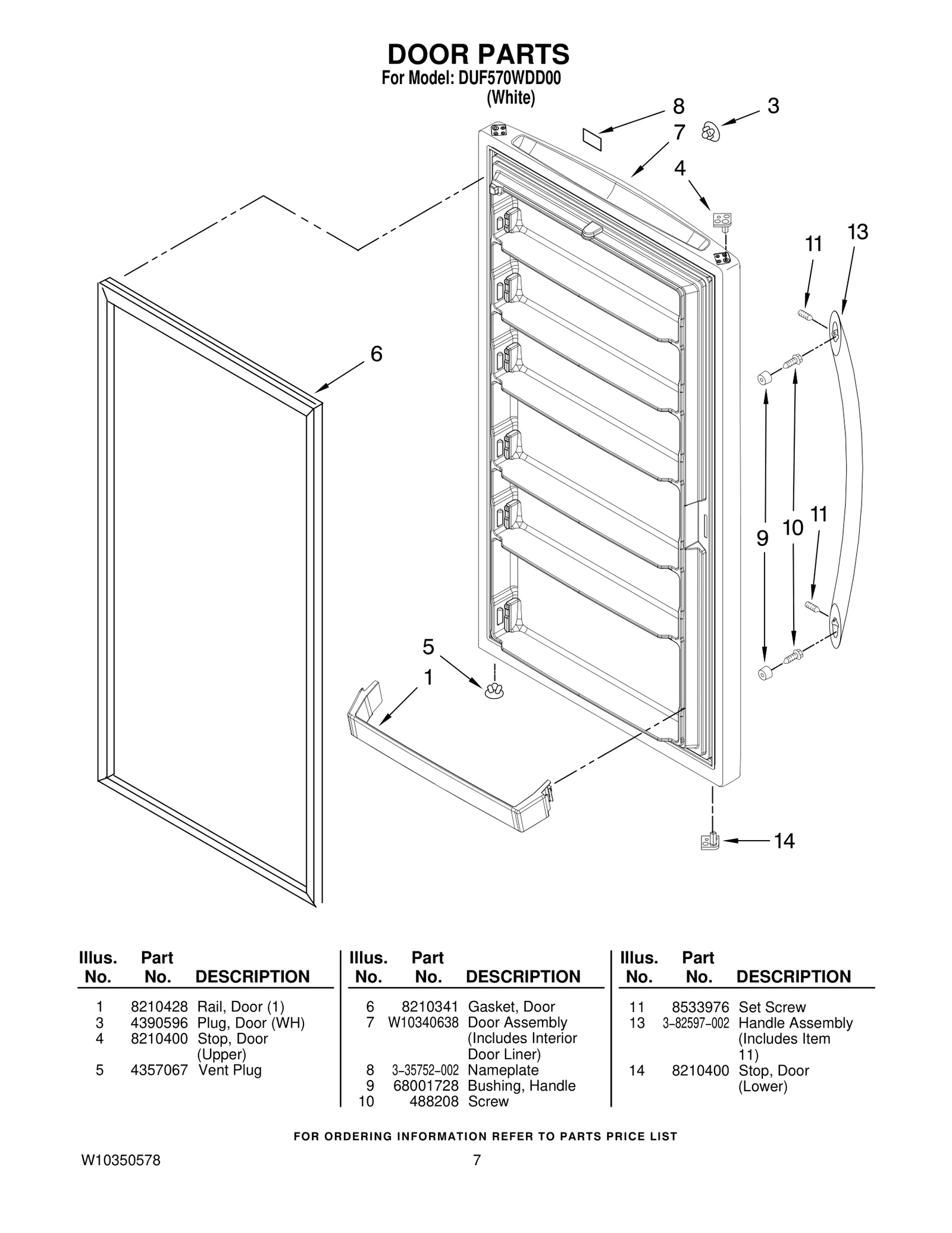DOOR PARTS