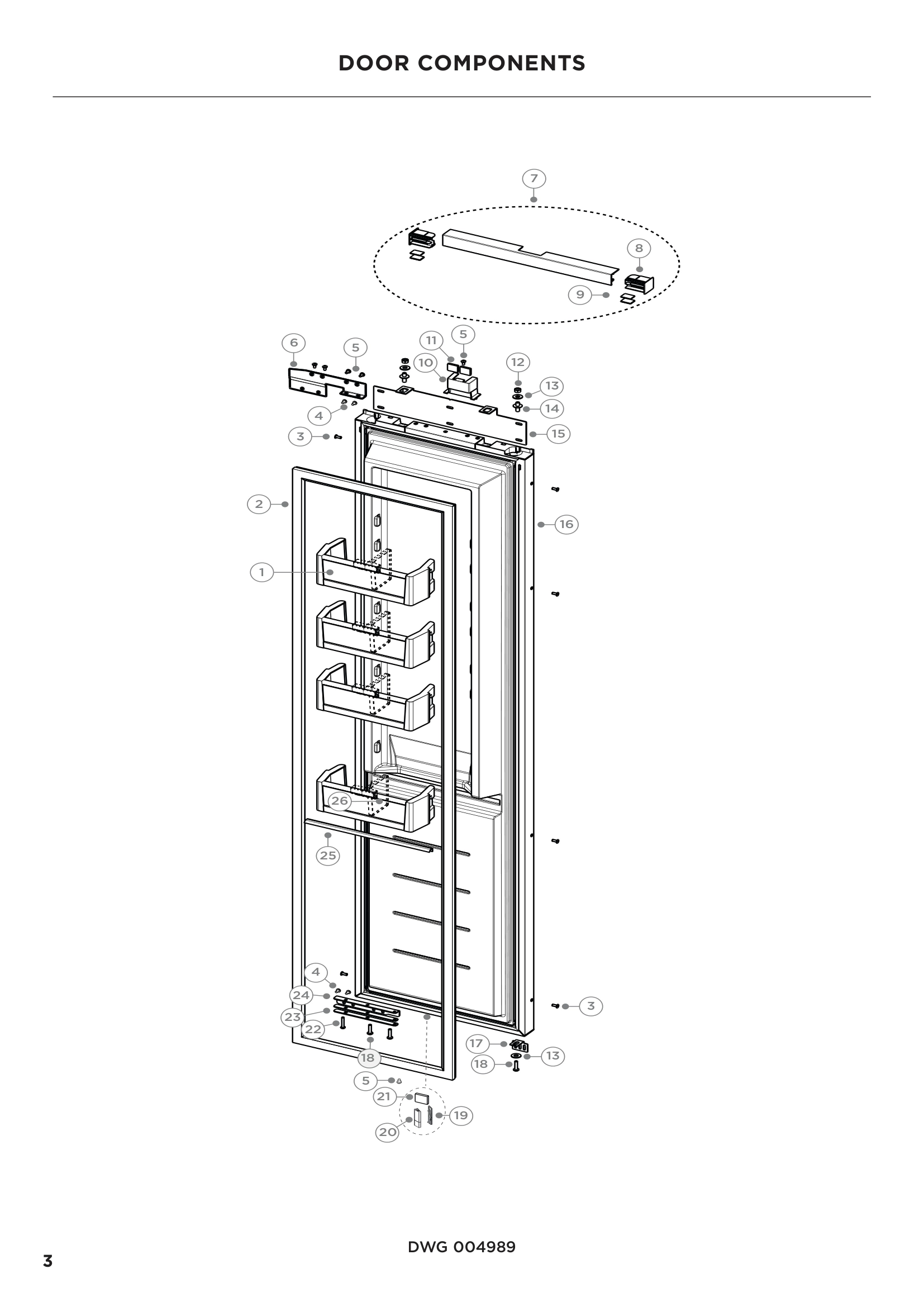 DOOR COMPONENTS