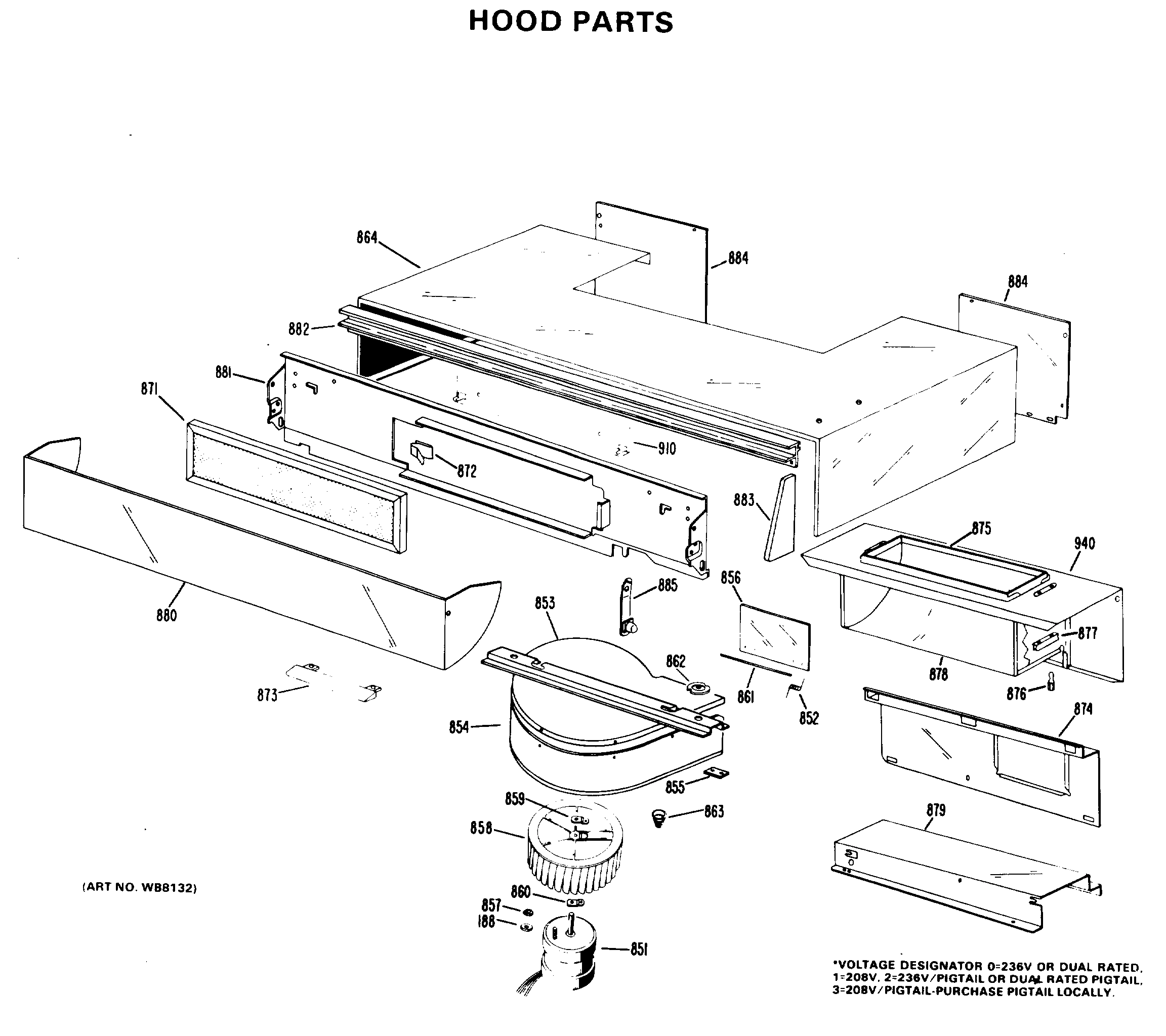 HOOD PARTS