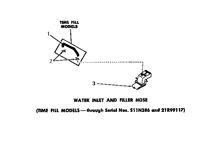 25 - WATER INLET & FILLER HOSE