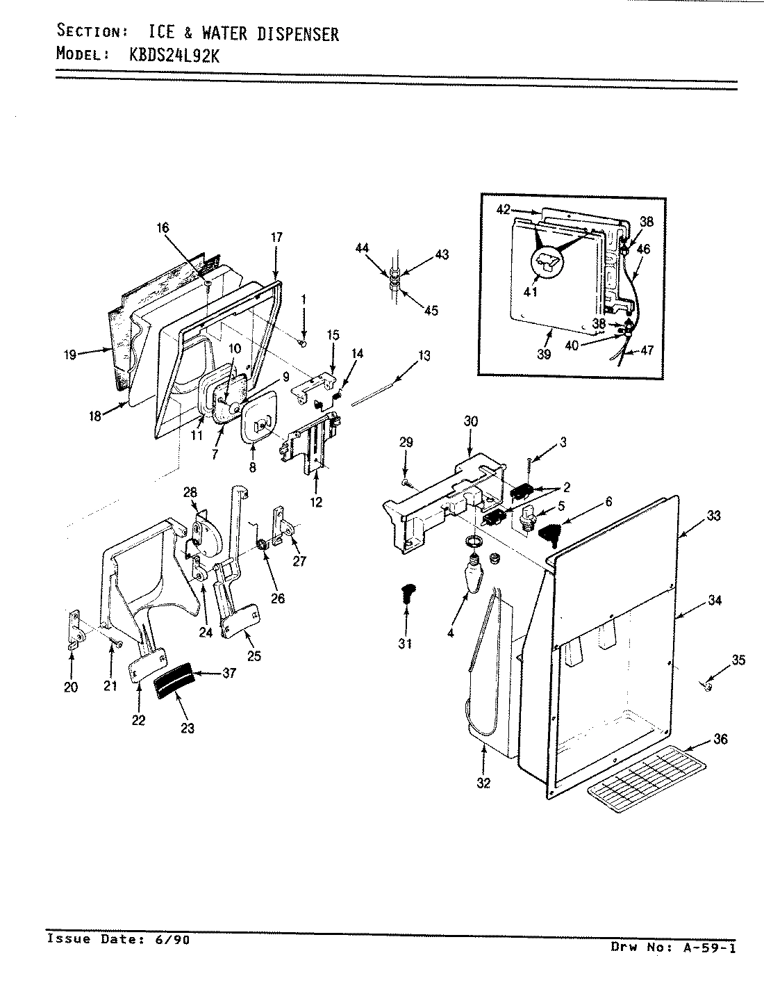 05 - ICE & WATER DISPENSER