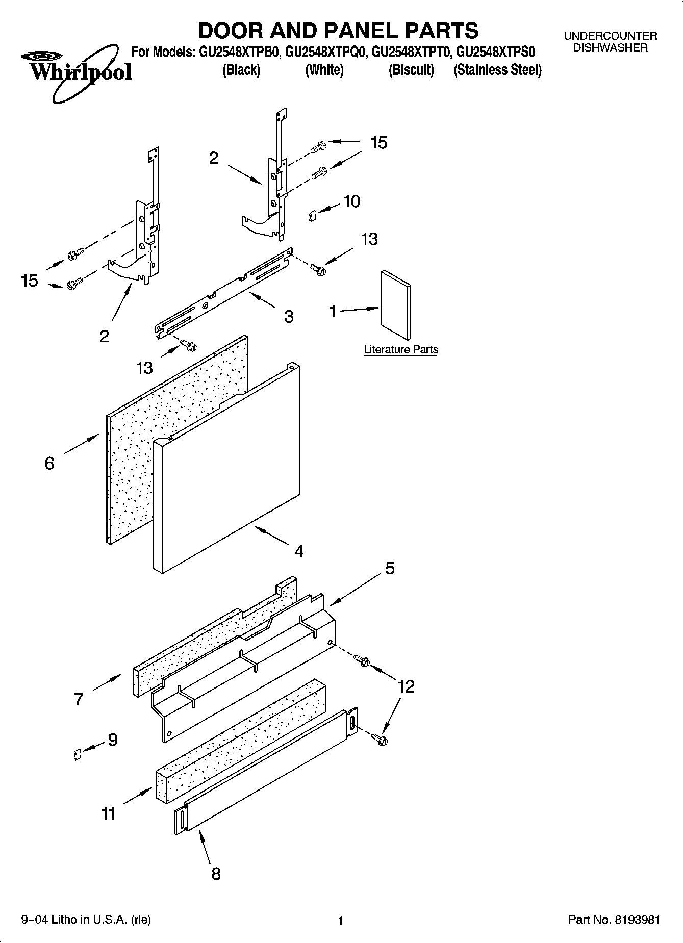 01 - DOOR AND PANEL PARTS