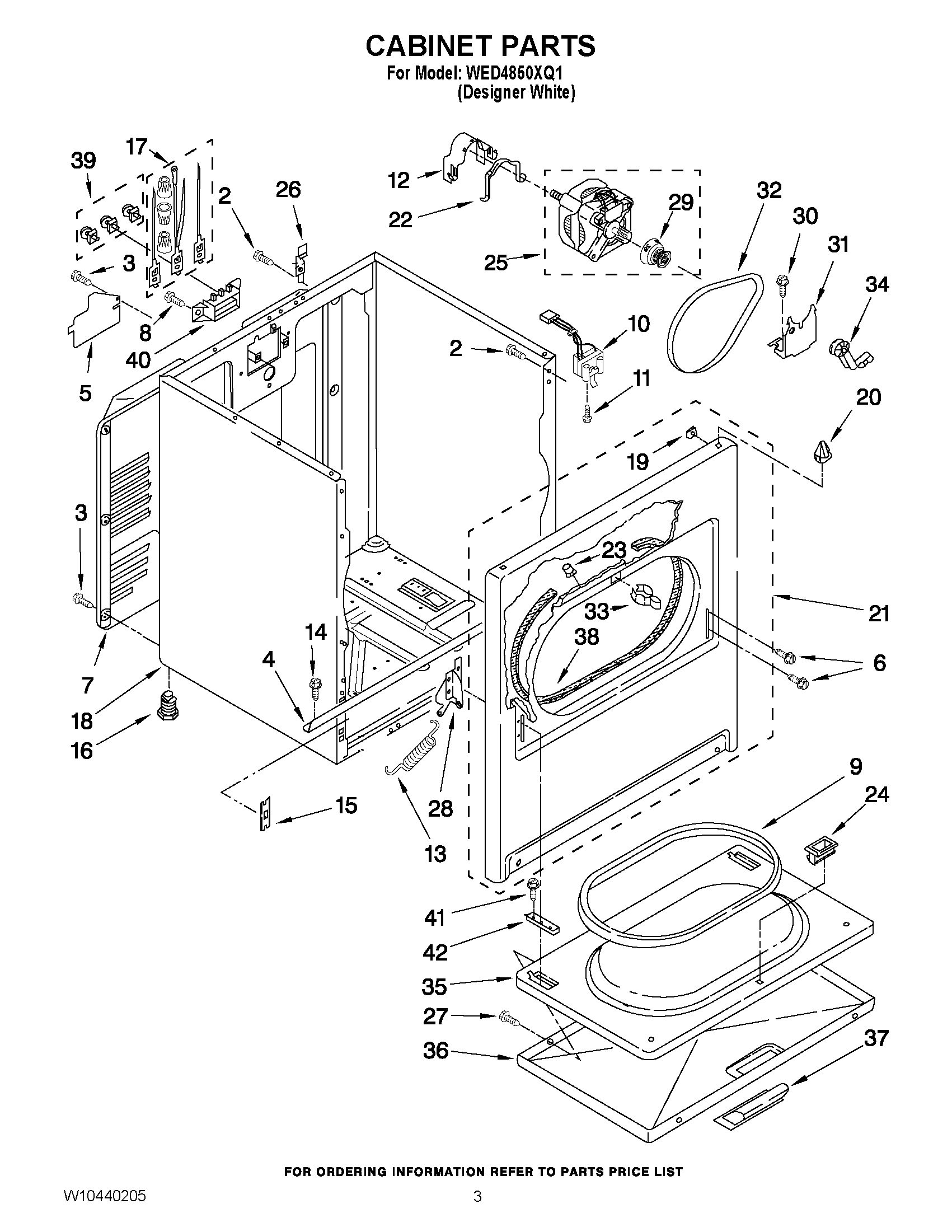 02 - CABINET PARTS
