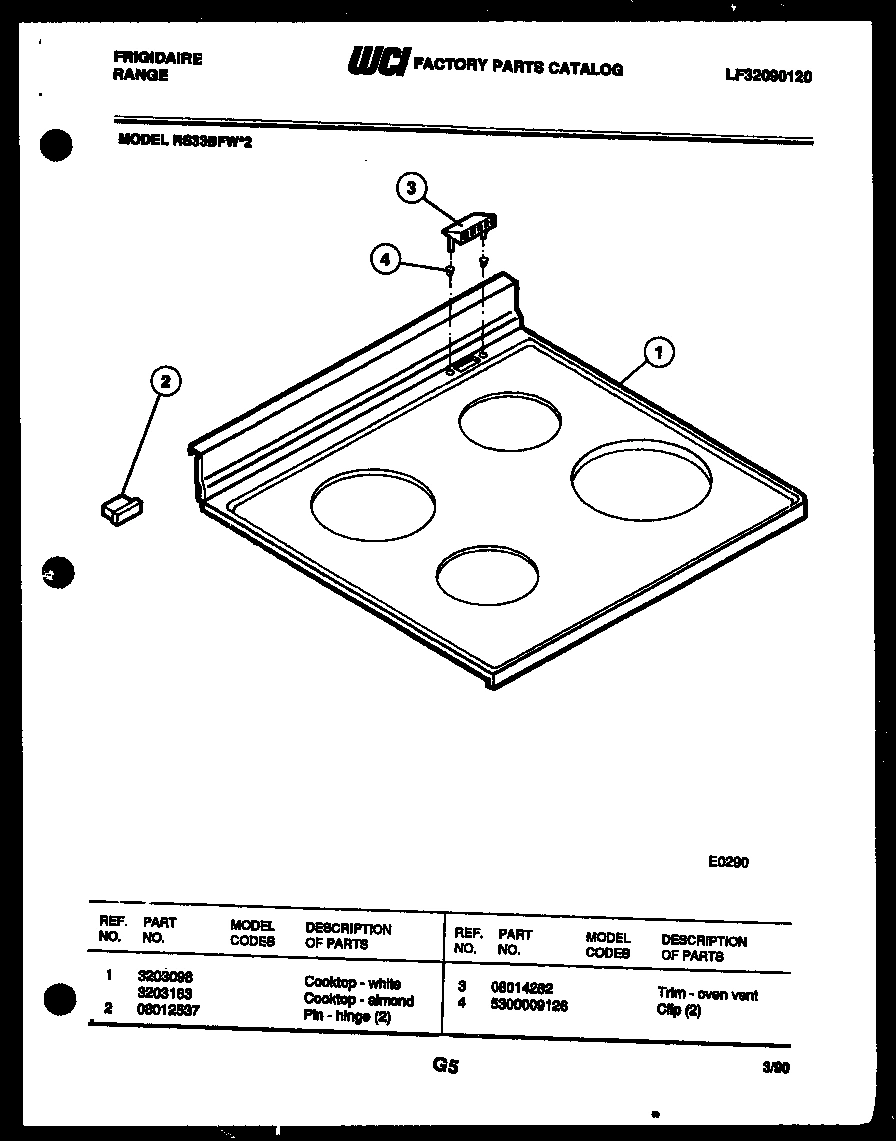 03 - COOKTOP PARTS