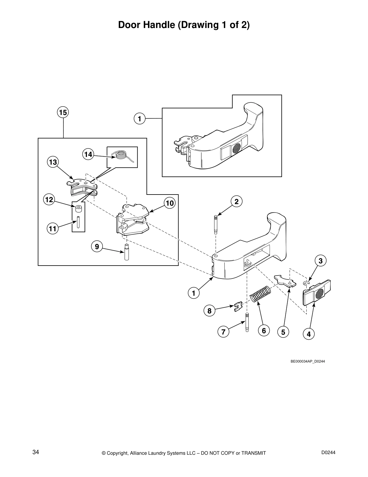 Door Handle (Drawing 1 of 2)