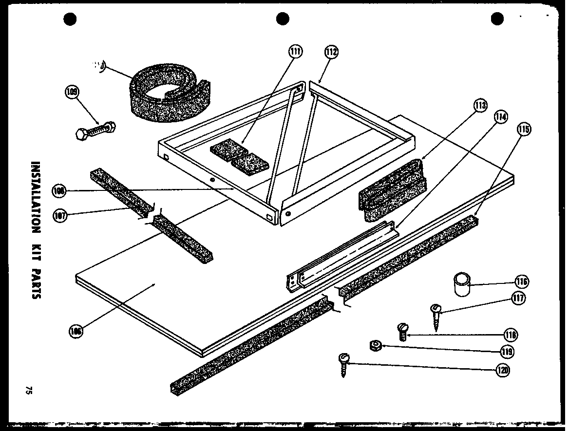 01 - INSTALLATION KIT PARTS