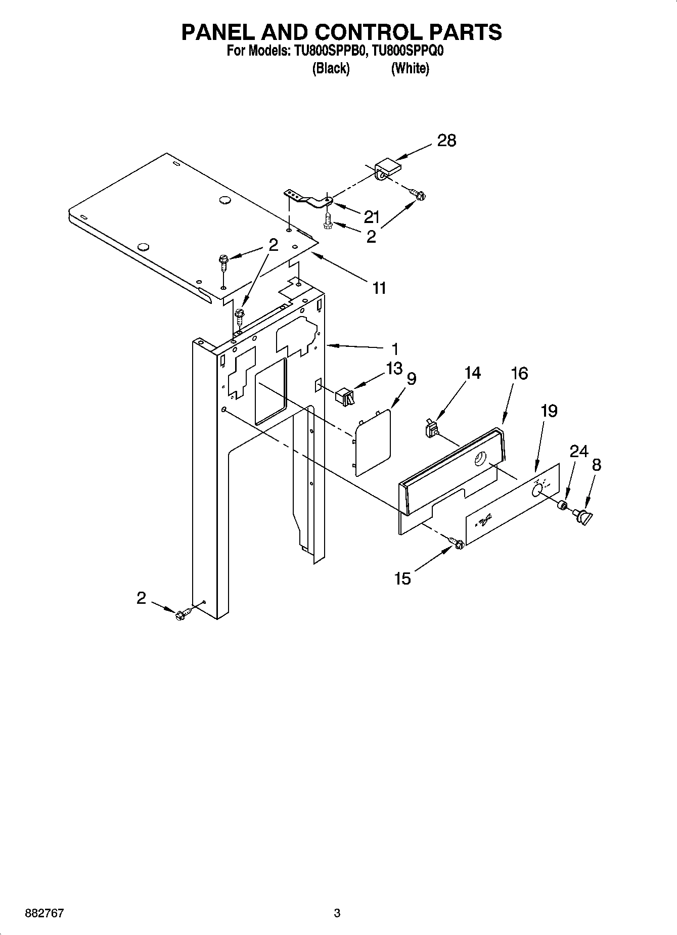 03 - PANEL AND CONTROL PARTS